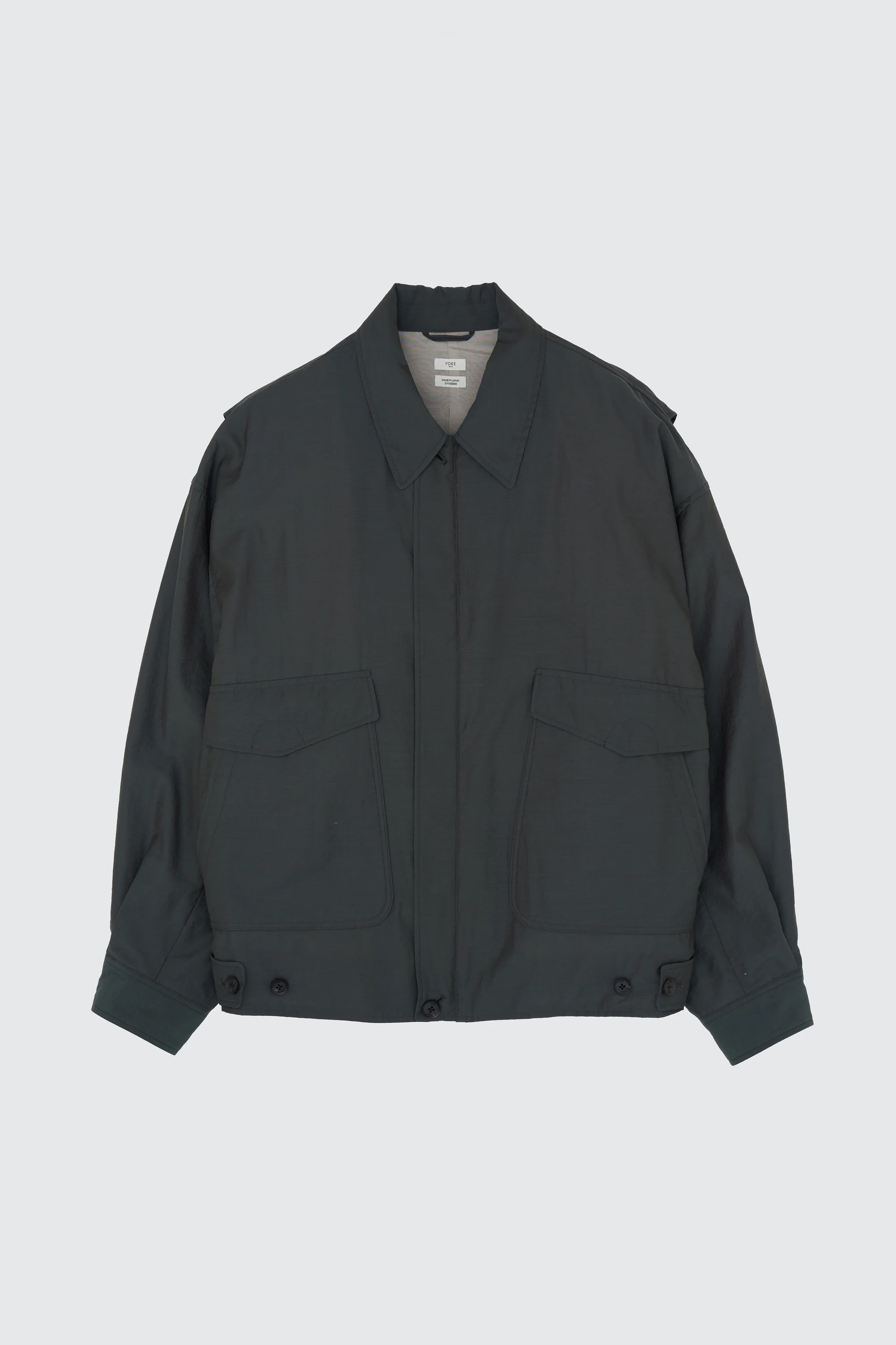 YOKE WOOL NYLON FLIGHT JACKET