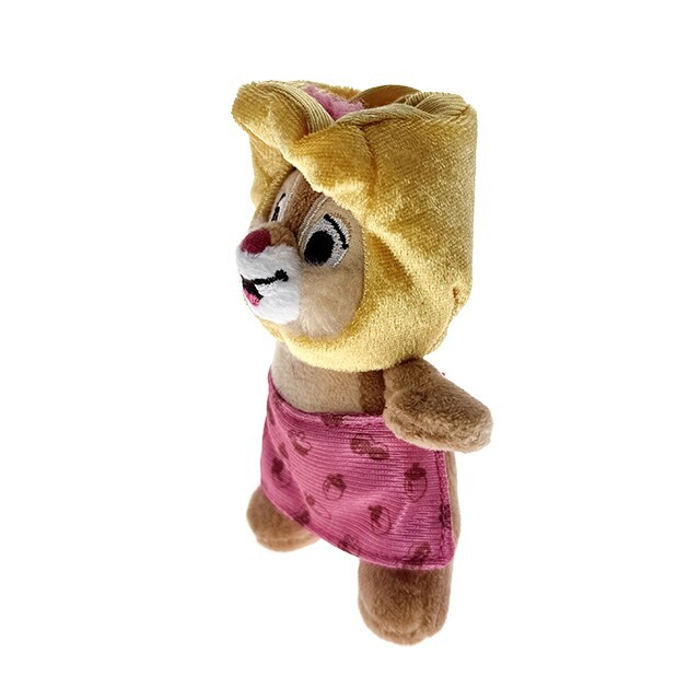 港式美食系列 紅鼻 蒂蒂 Dale 磁鐵 絨毛 娃娃 公仔 奇奇蒂蒂 Chip 'n Dale -香港迪士尼樂園