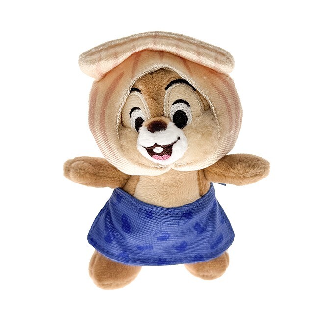 港式美食系列  黑鼻 奇奇 Chip 磁鐵 絨毛 娃娃 公仔 奇奇蒂蒂 Chip 'n Dale -香港迪士尼樂園