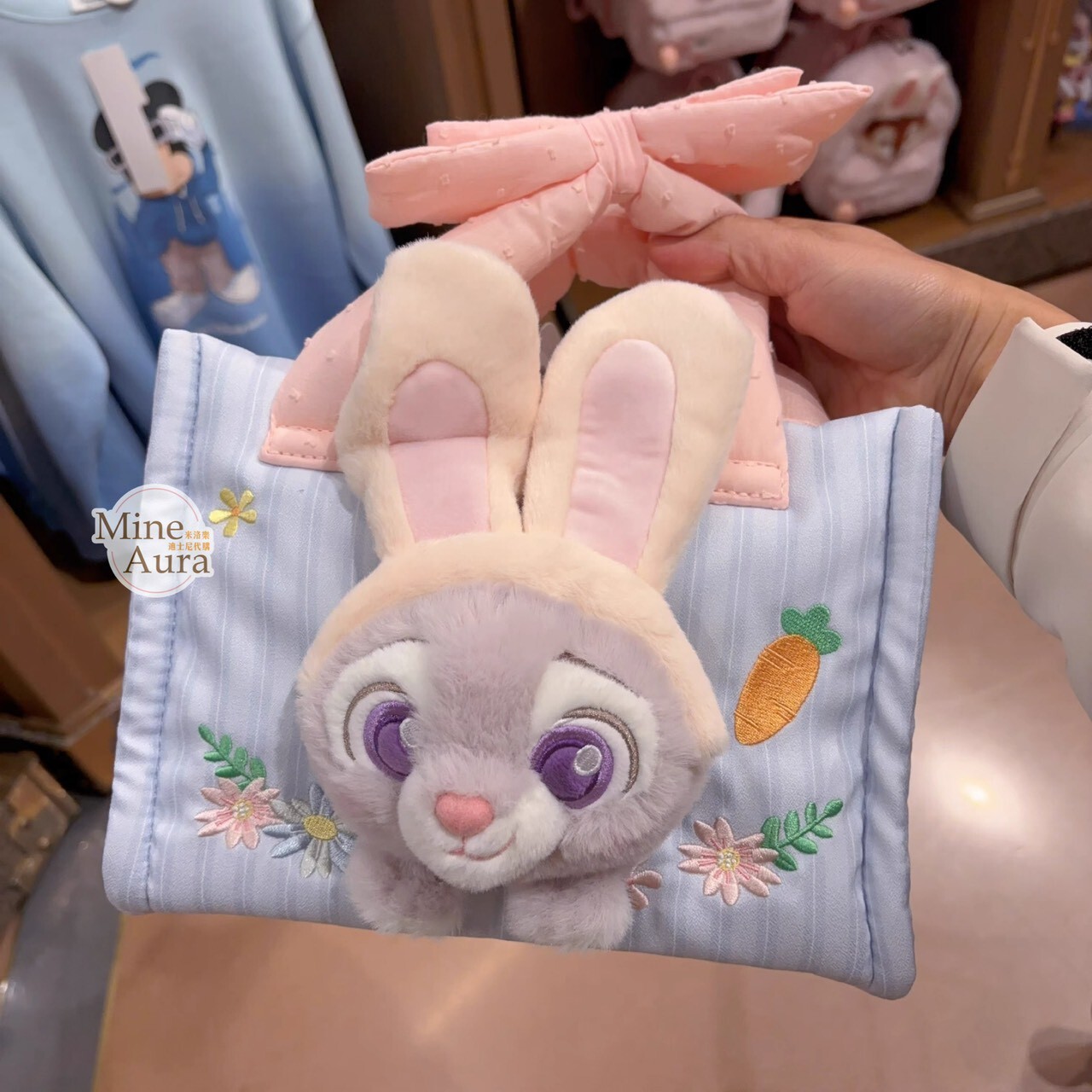 2026 春日彩蛋系列 哈茱蒂 Judy 兔 絨毛大頭 造型 手提包 斜背包 動物方城市 Zootopia -上海迪士尼樂園