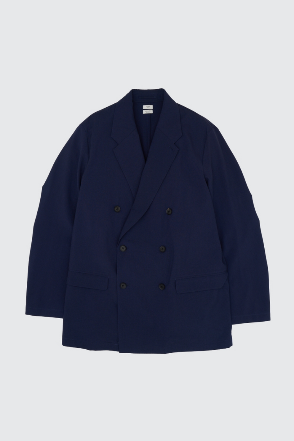 YOKE WOOL WASHER TROPICAL DOUBLE BREASTED JACKET