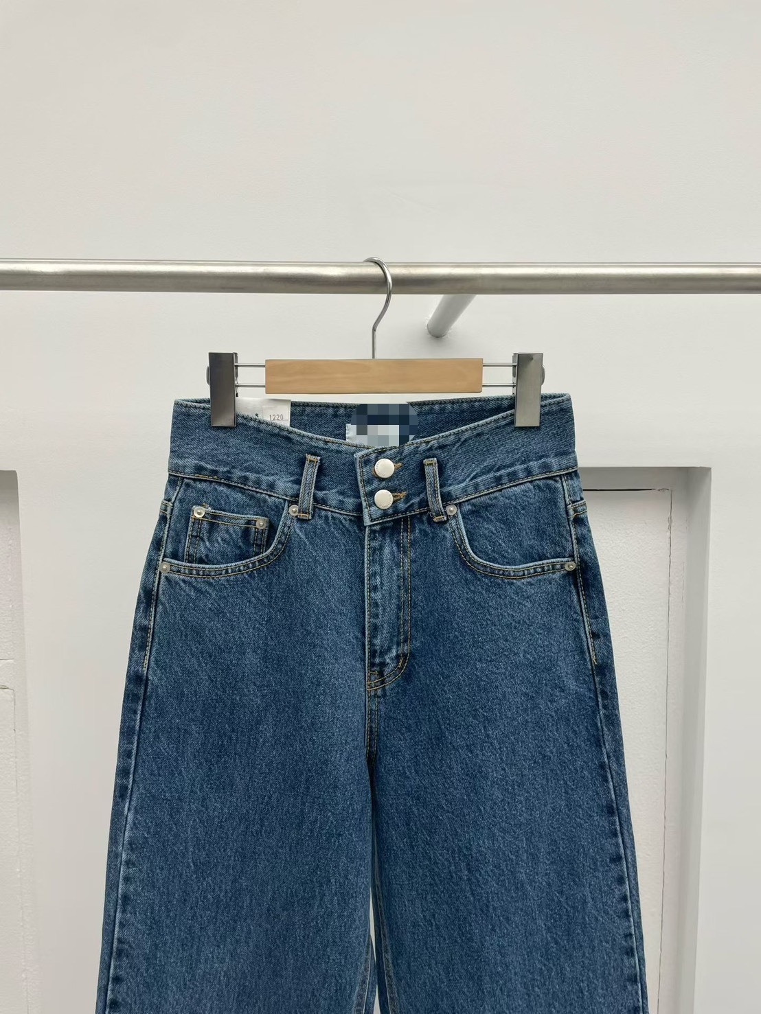 1220直筒藍色長褲
