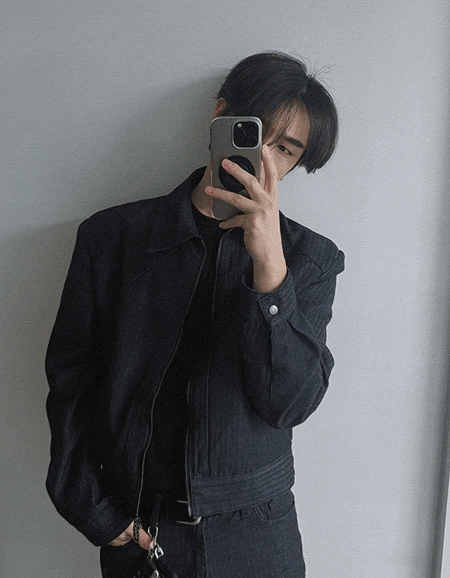 人字紋牛仔夾克