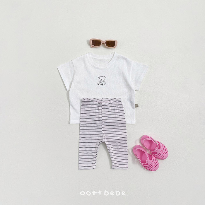 正韓夏OOTT BeBe 小童五色1+1背心上衣組