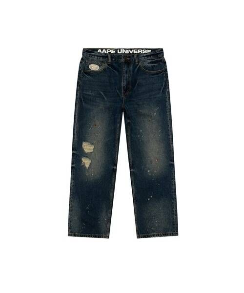 【AAPE】0312發售新品  AAPE DENIM PANTS