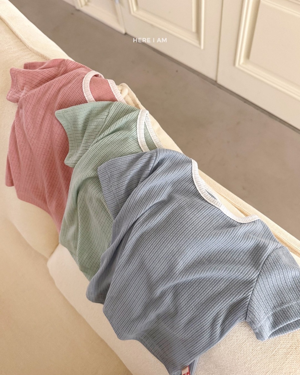 正韓夏Hereiam 三色軟綿家居服