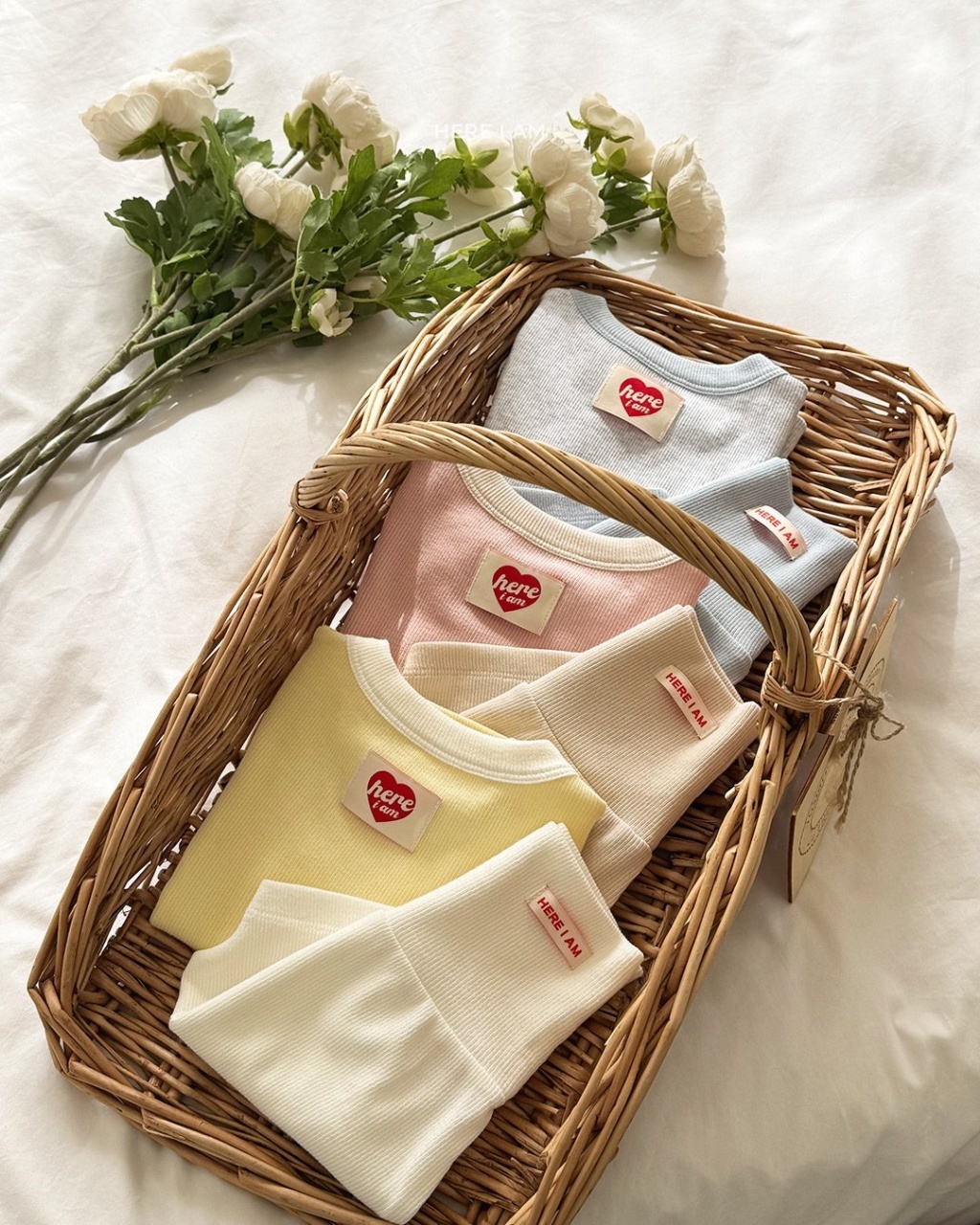 正韓夏Hereiam 三色棉花糖護肚家居服