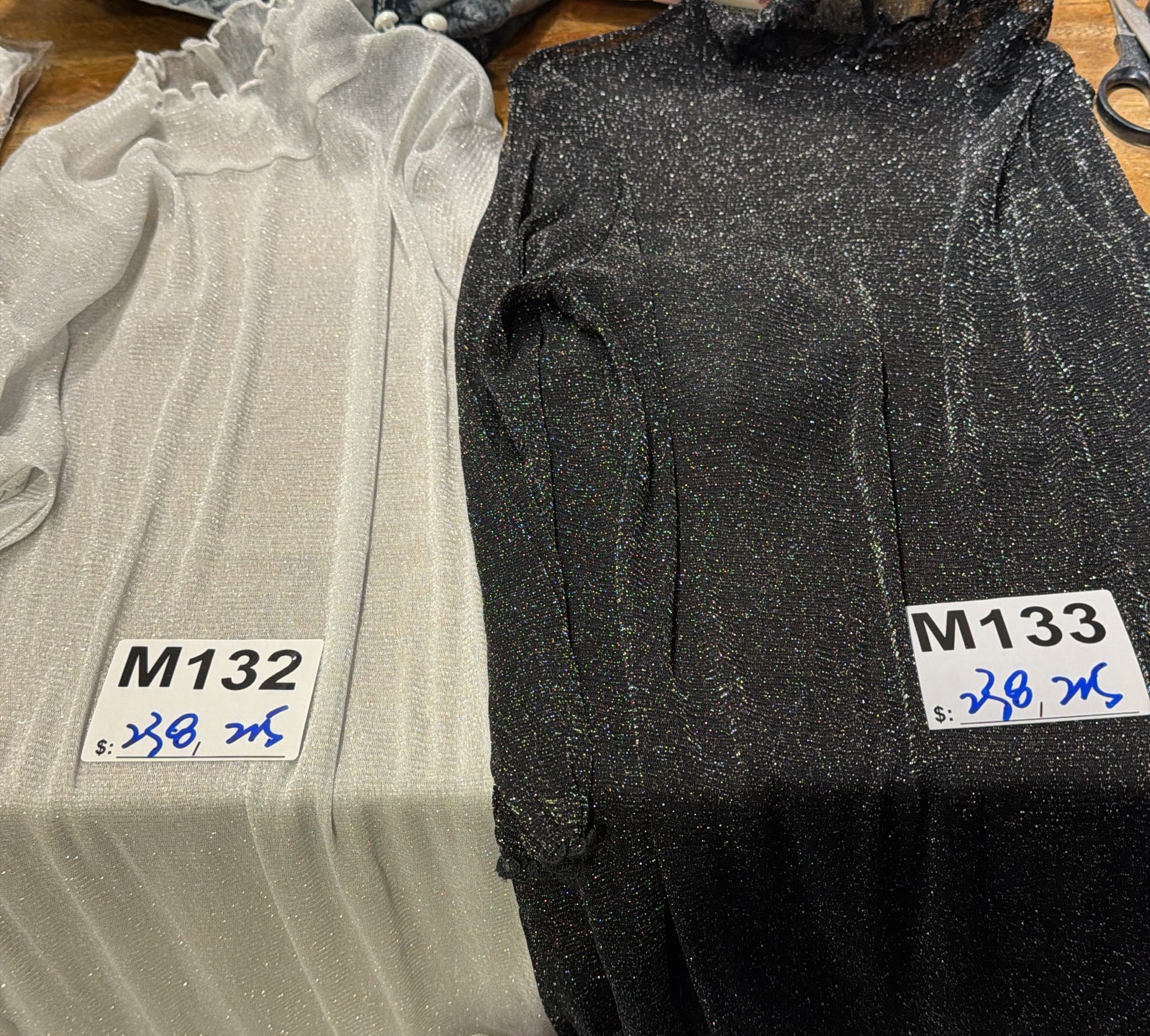 [Preorder 10 days around] MACRAME  MB0063 閃閃木耳領 WH-M132/BK-M133 (0312LIVE)