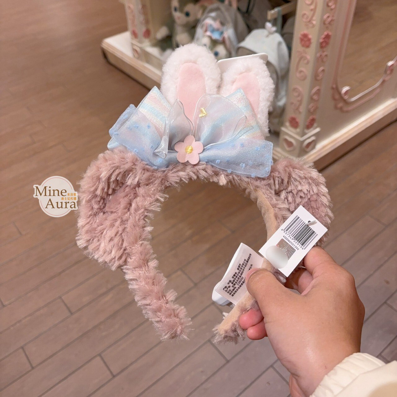 2026 春日彩蛋系列 雪莉玫 ShellieMay 立體耳朵 造型 髮圈 髮箍 -上海迪士尼樂園