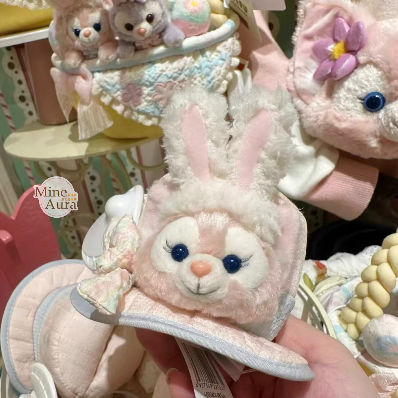 2026 春日彩蛋系列 玲娜貝兒 Lina bell 絨毛 造型 髮夾 髮飾 -上海迪士尼樂園