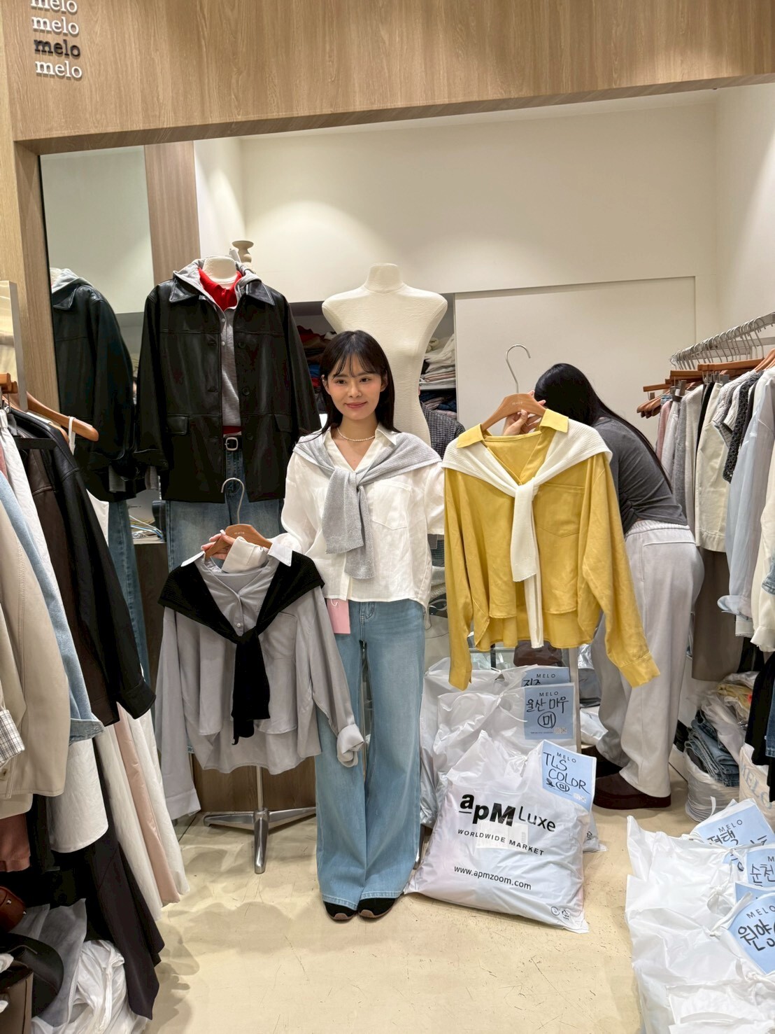 ML6027 披肩短版恤衫