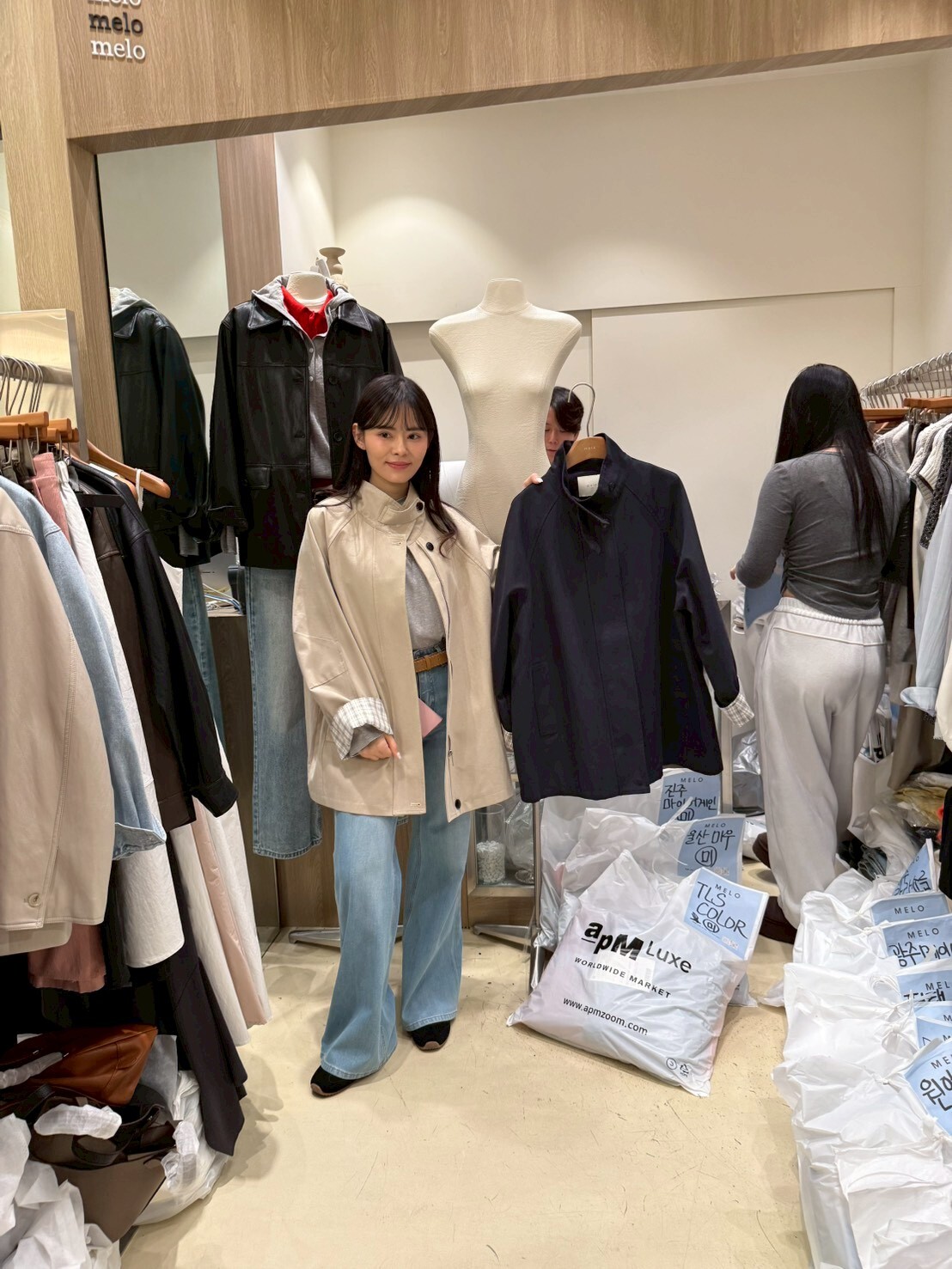 ML6002 立領風衣外套