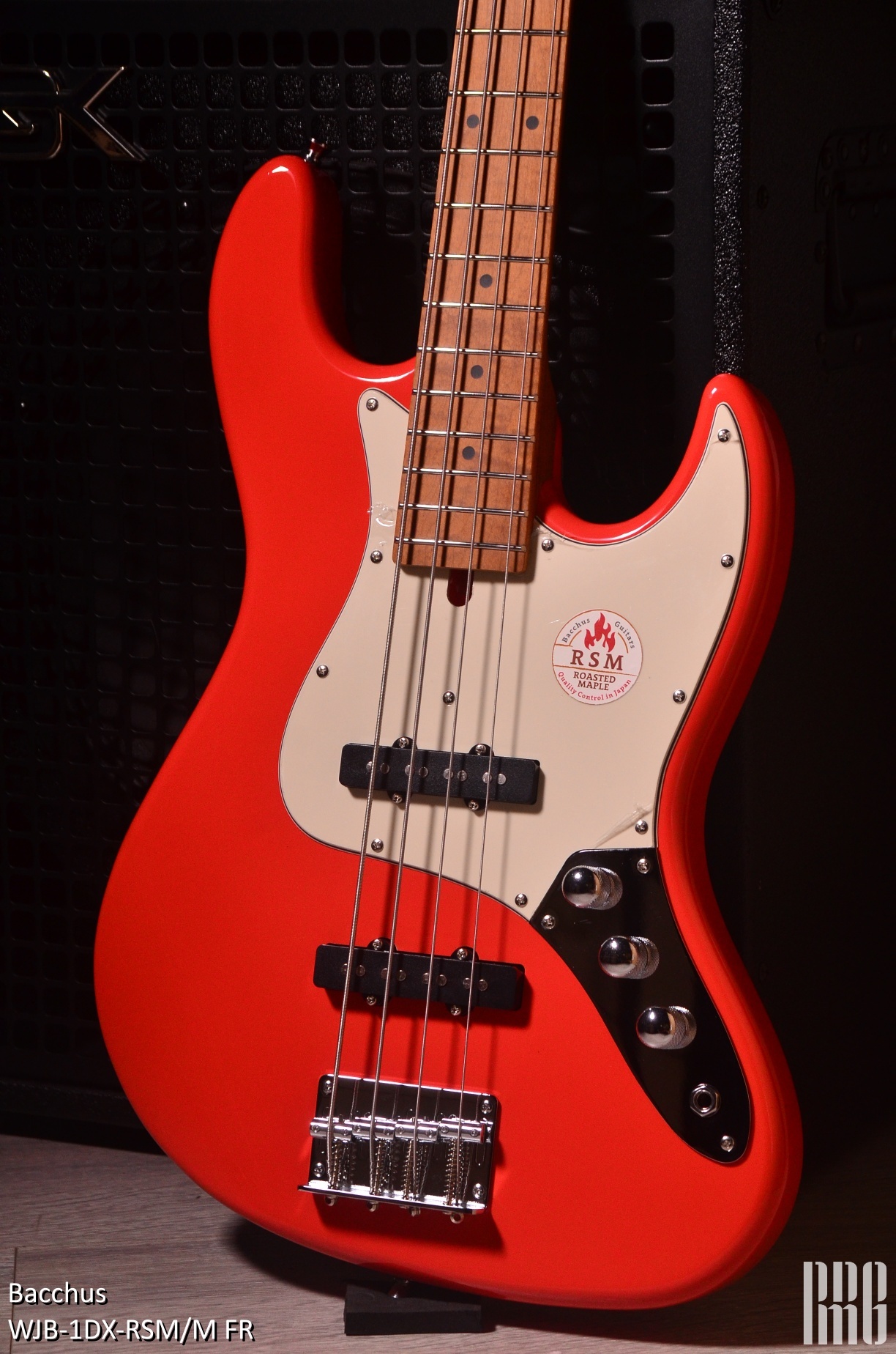Bacchus Bacchus WJB-1DX RSM/M 烤楓木琴頸 初階友善 高階規格 日系品質電貝斯 第 6 張圖片｜三峽吉他 / Bass