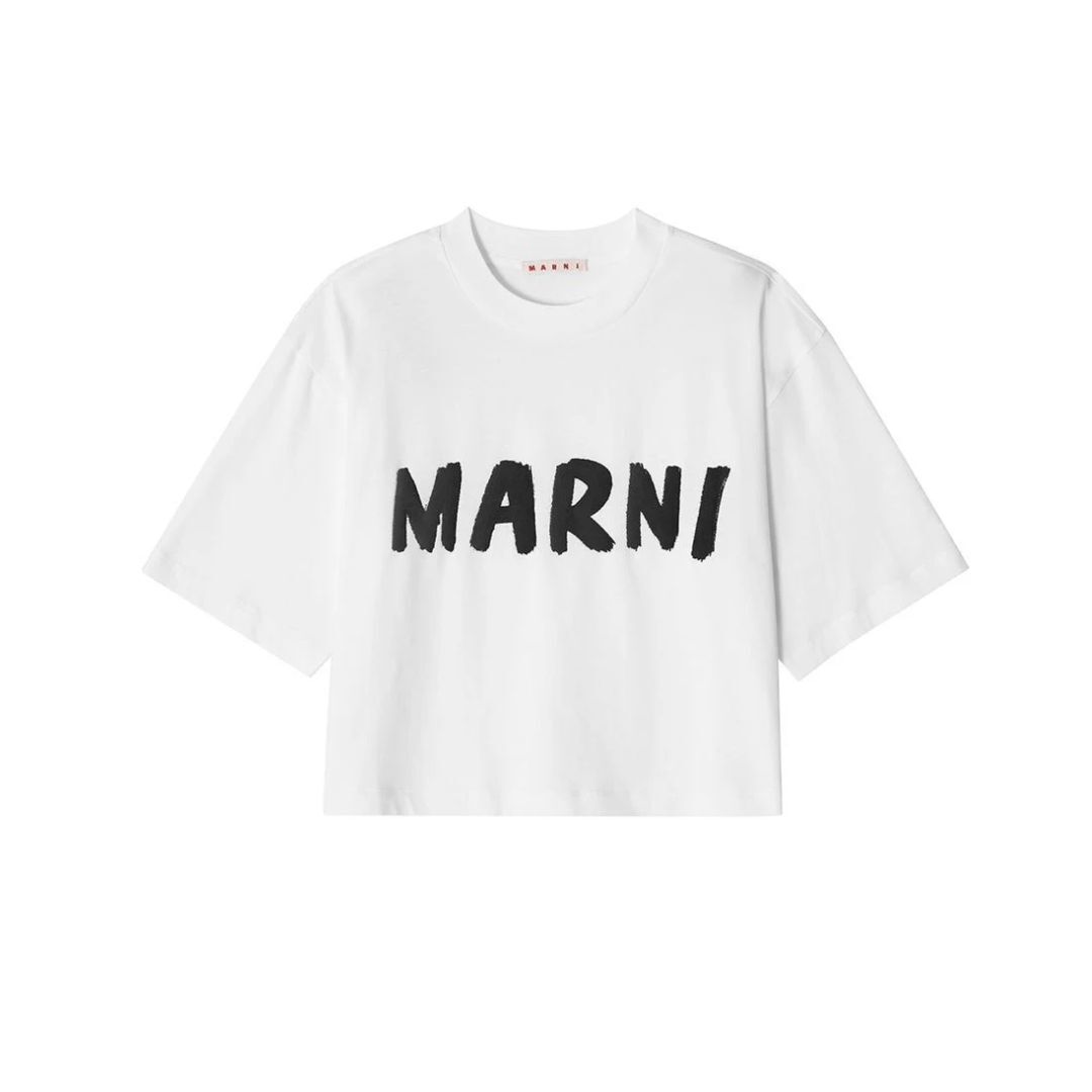 1DA0313-084 [MARNI] Short Sleeve T-Shirt White #USCS11LOW01THJE0333P0 (BR)