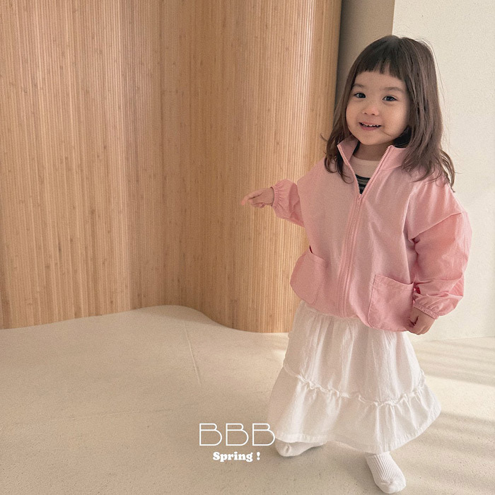 正韓春 bella_bambina 四色防風拉鍊外套