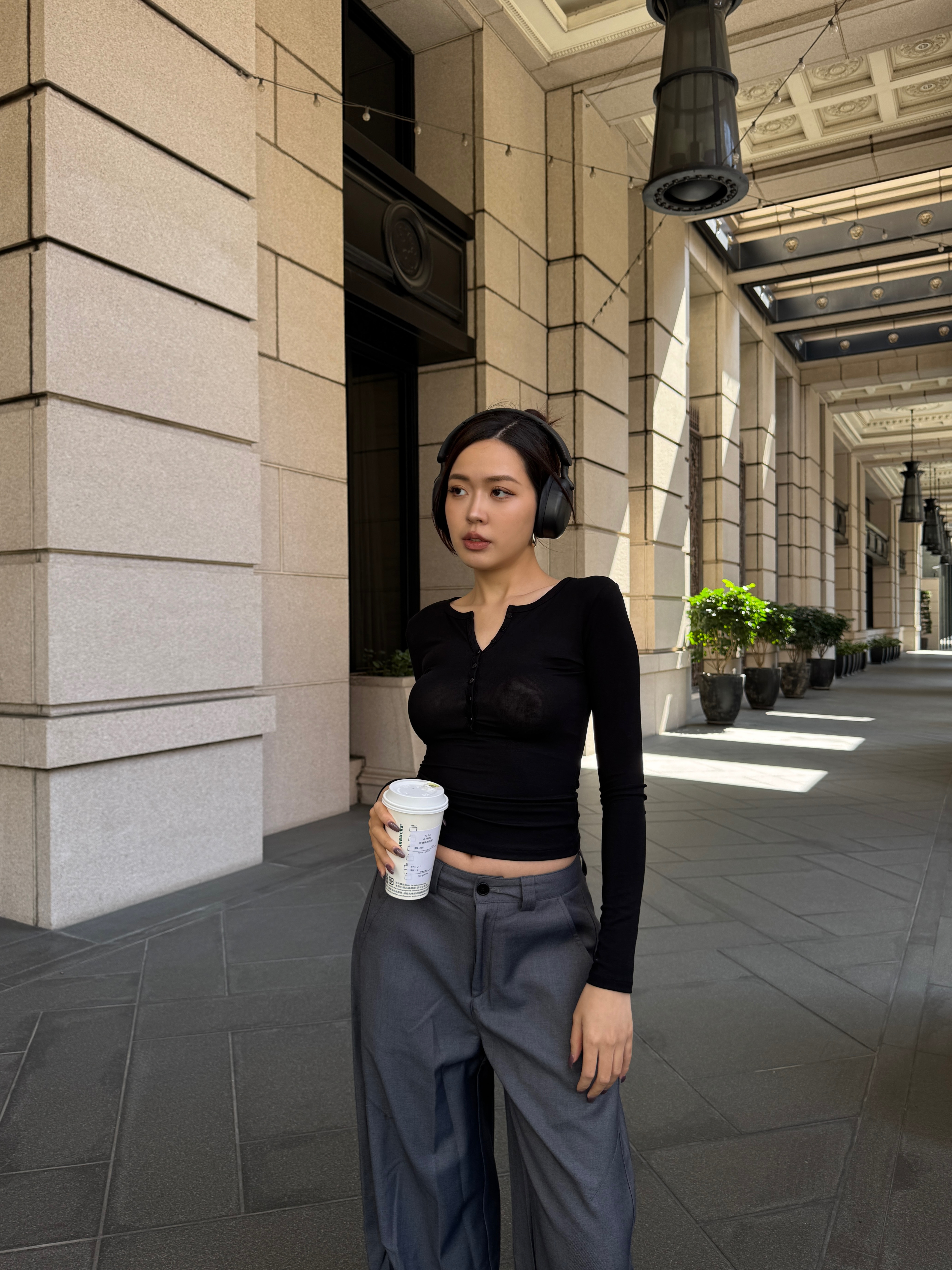 涼感天絲棉✨亨利領長袖上衣(4色)