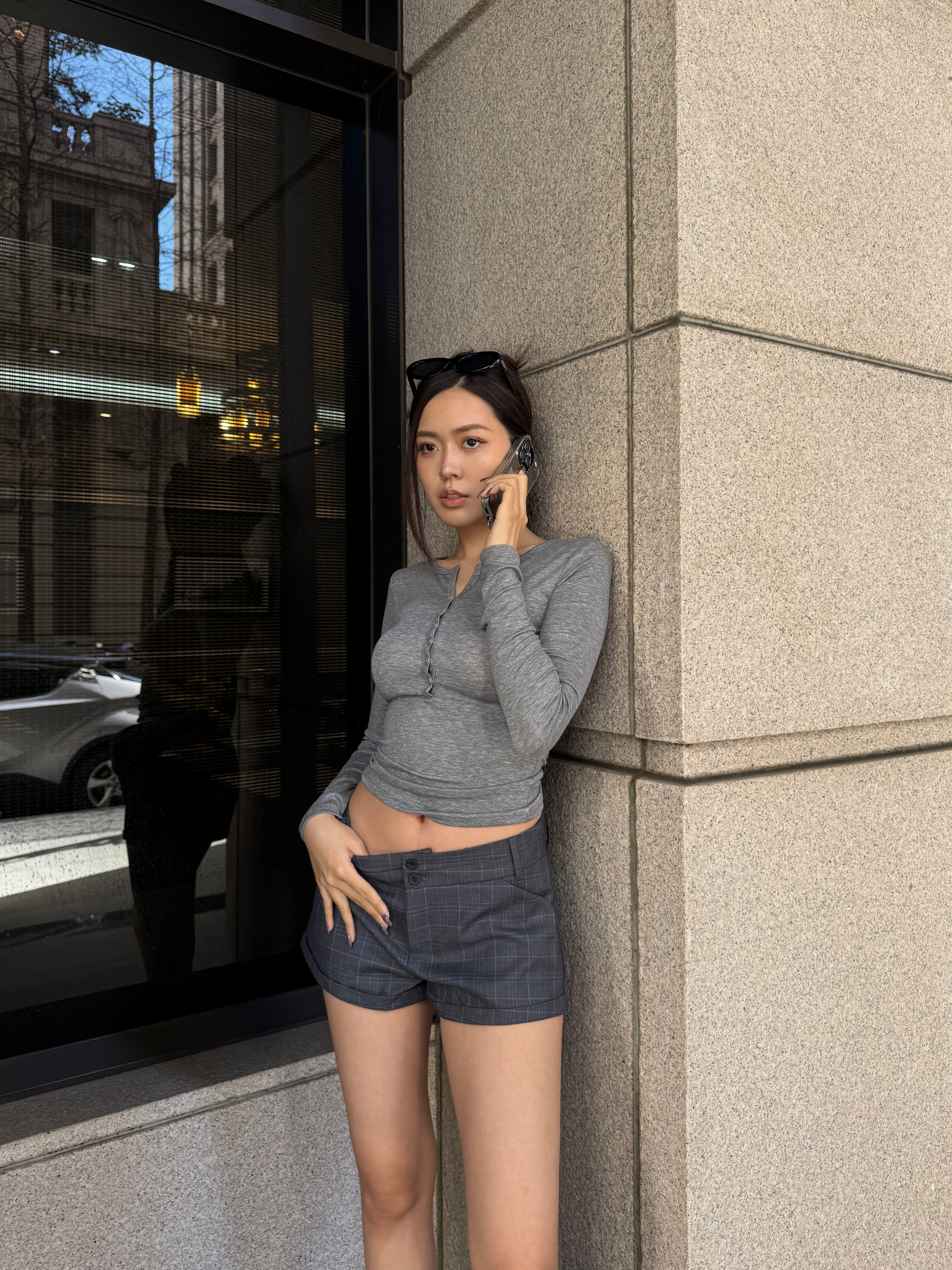 涼感天絲棉✨亨利領長袖上衣(4色)