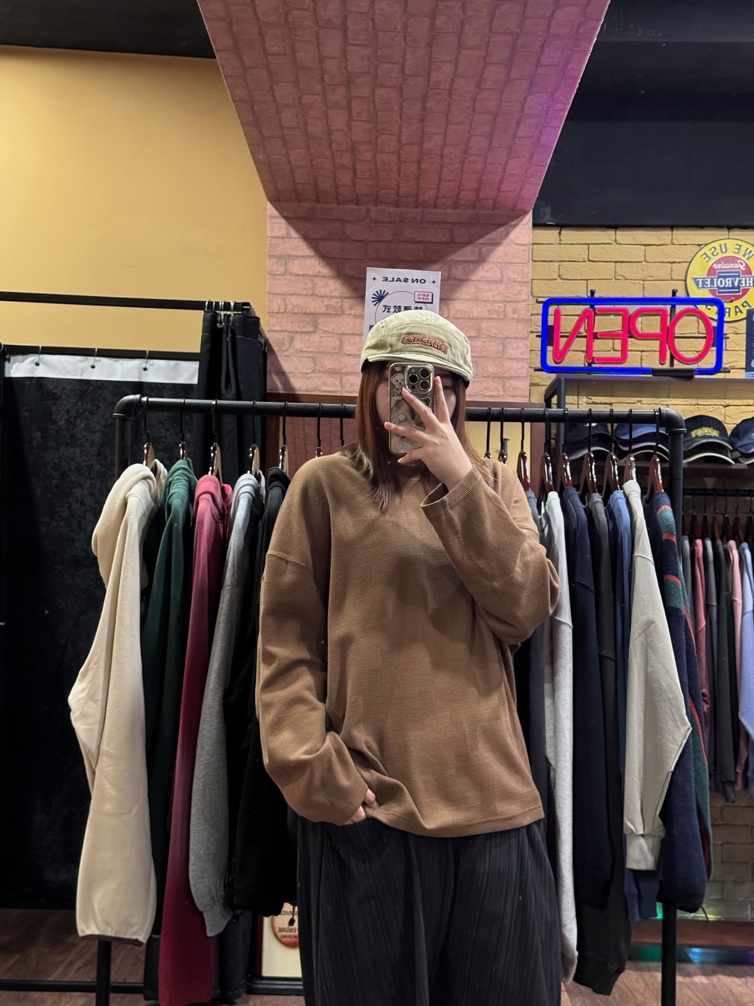 Texture細節紋理長袖TEE