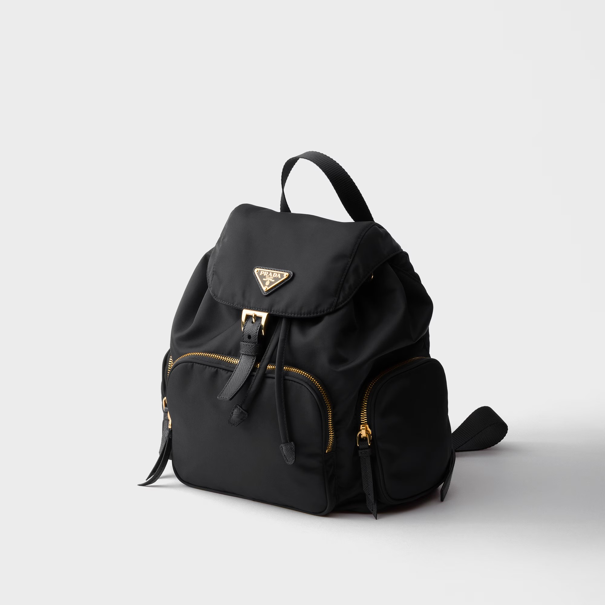 1DA0313-088 [PRADA] Small Re-Nylon Backpack Black #1BZ081_RV44_F0632_V_OOO (BR)