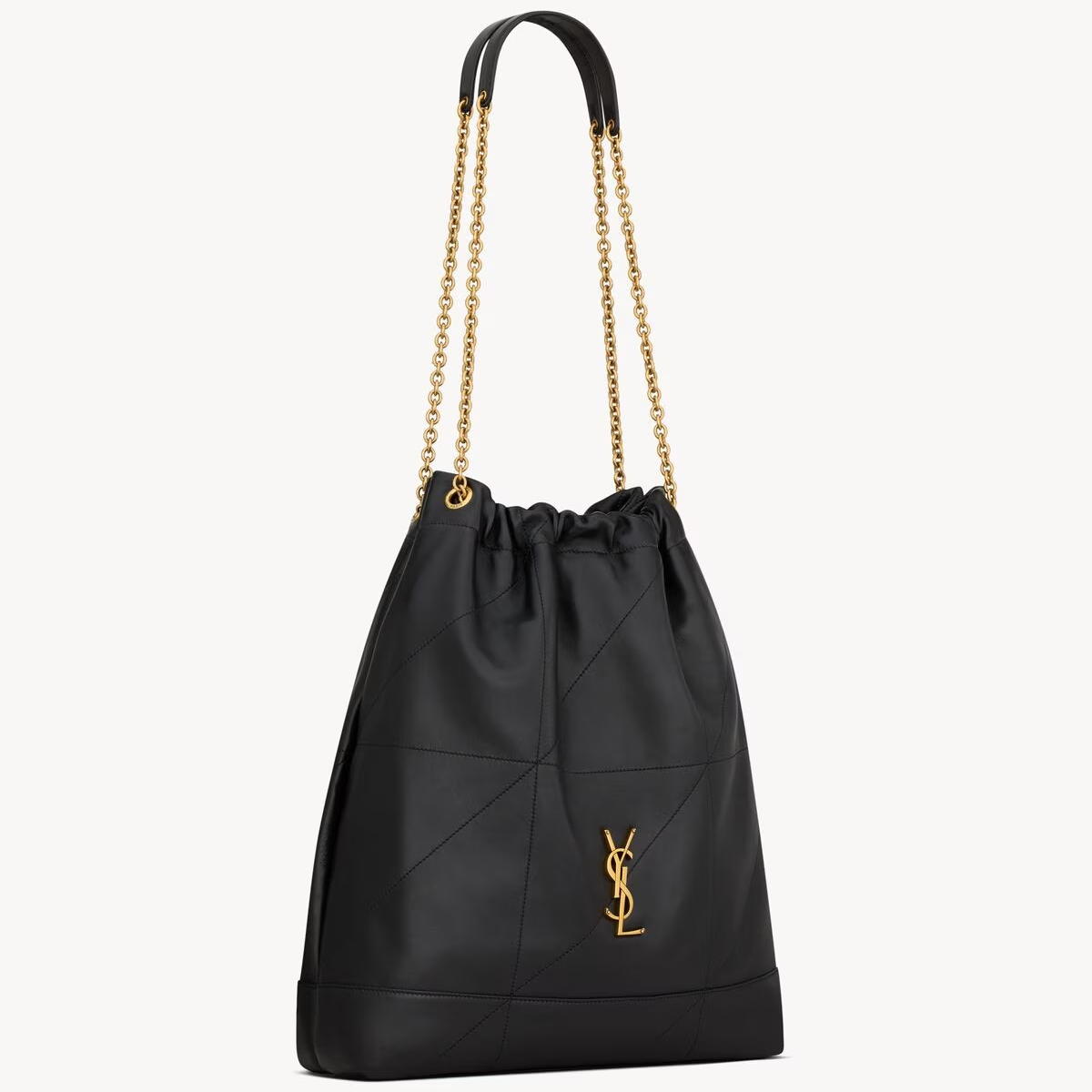 1DA0313-089 [SAINT LAURENT] Jamie Large Pochon in Lambskin Black #828350AAB321000 (BR)