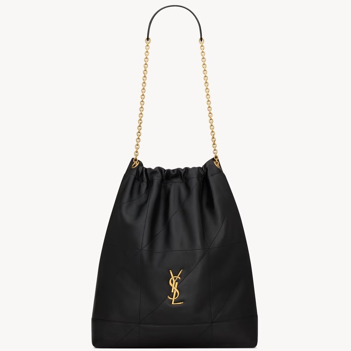 1DA0313-089 [SAINT LAURENT] Jamie Large Pochon in Lambskin Black #828350AAB321000 (BR)