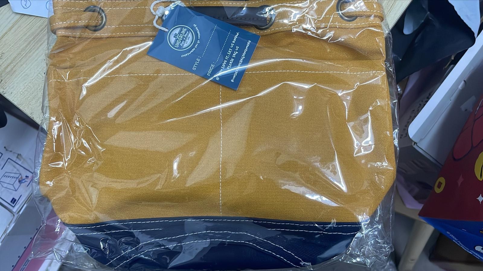 現貨 泰國 LOFT THAI多用途帆布水桶包（#920E)