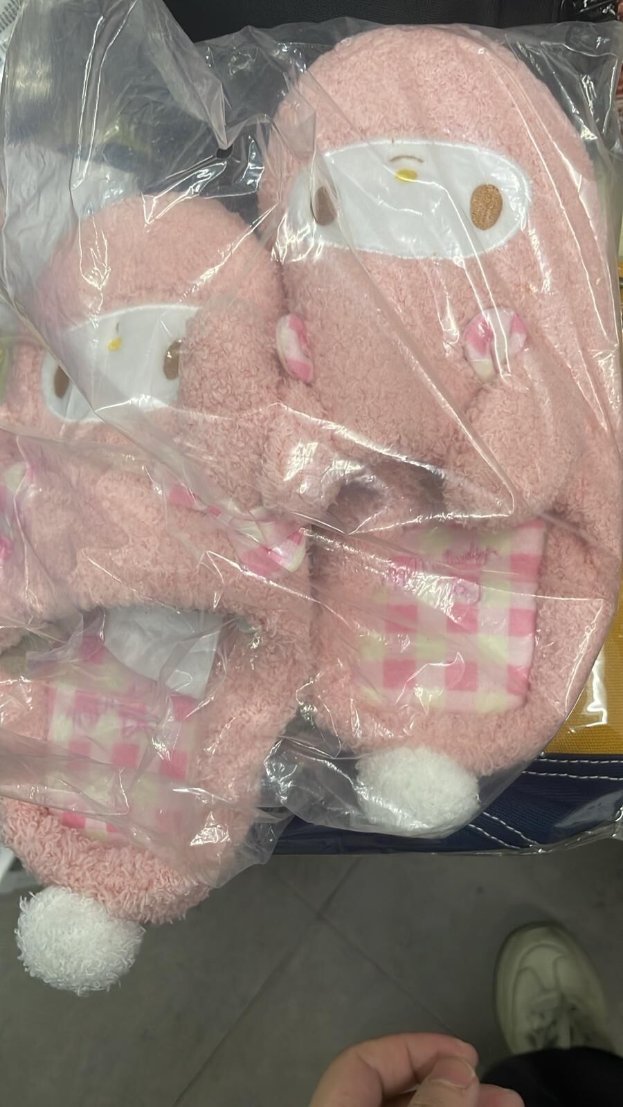 現貨 Melody 毛絨拖鞋（#920E)