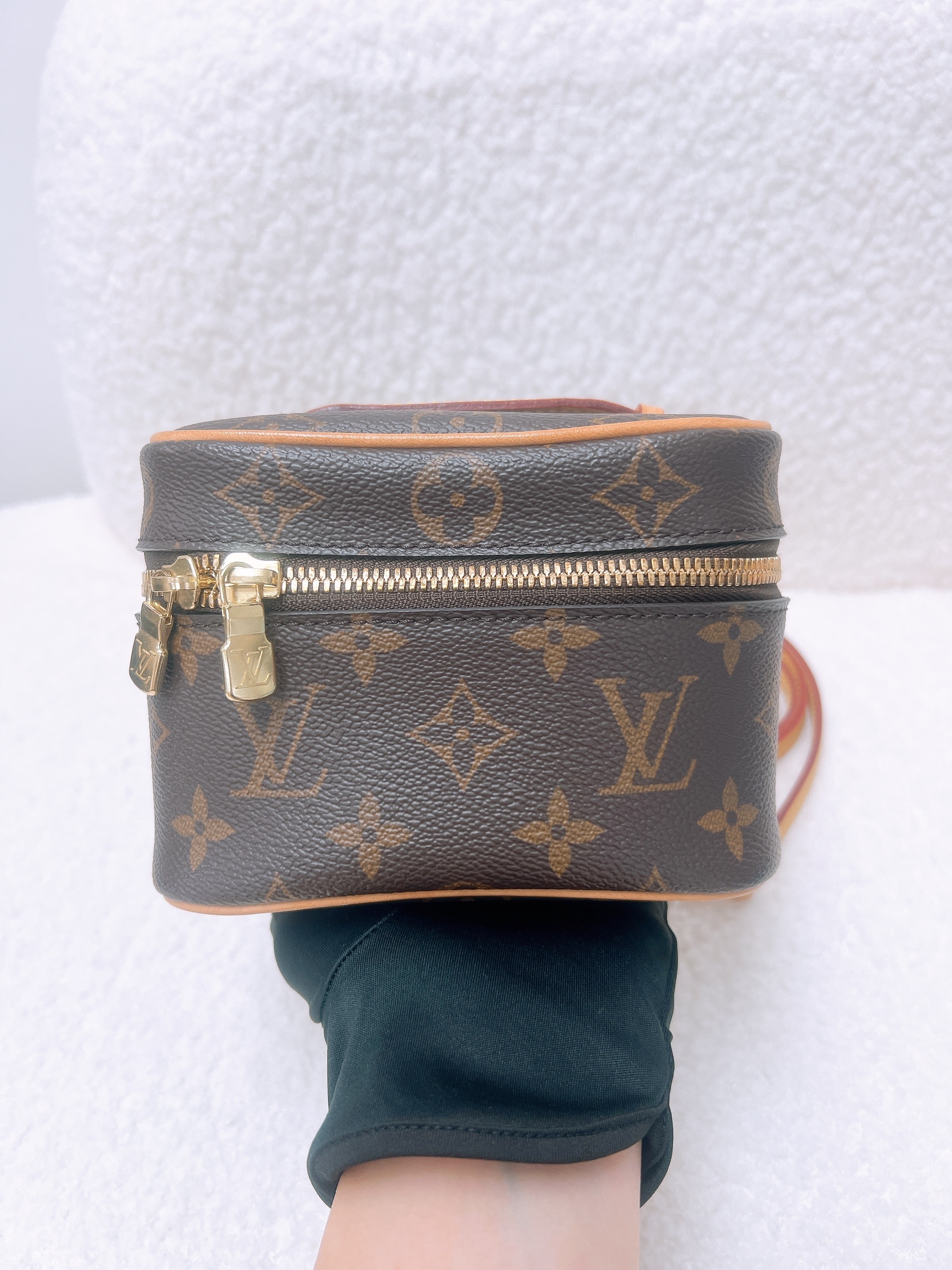 Lv nice nano brown monogram