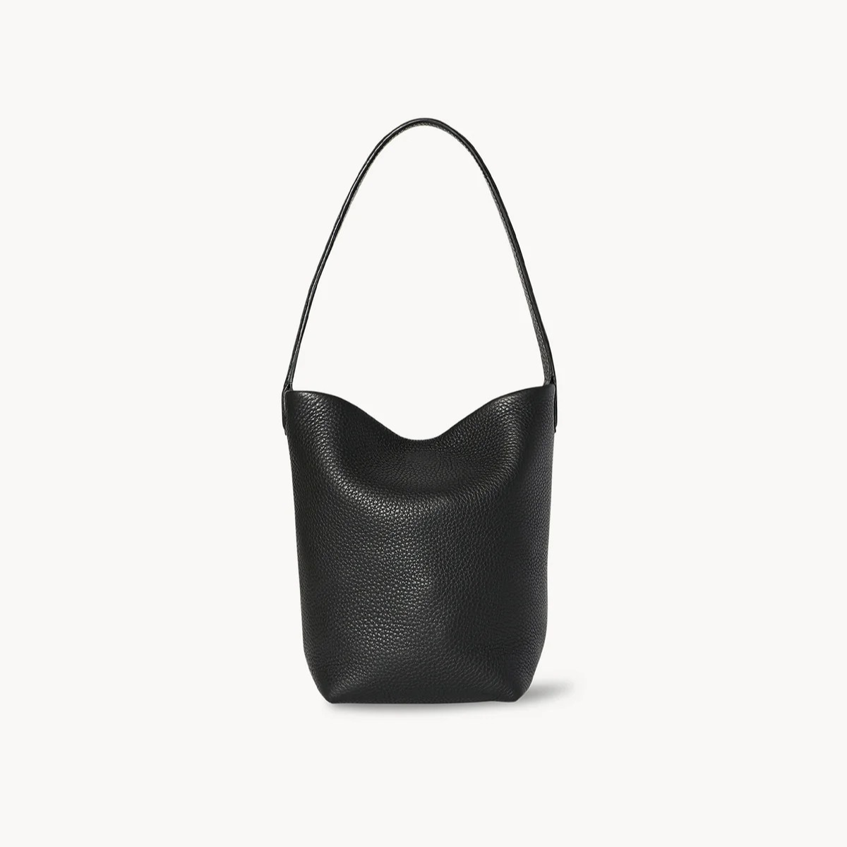 1DA0313-095 [THE ROW] Small N/S Park Tote Bag Black #W1314L129BLK (BR)
