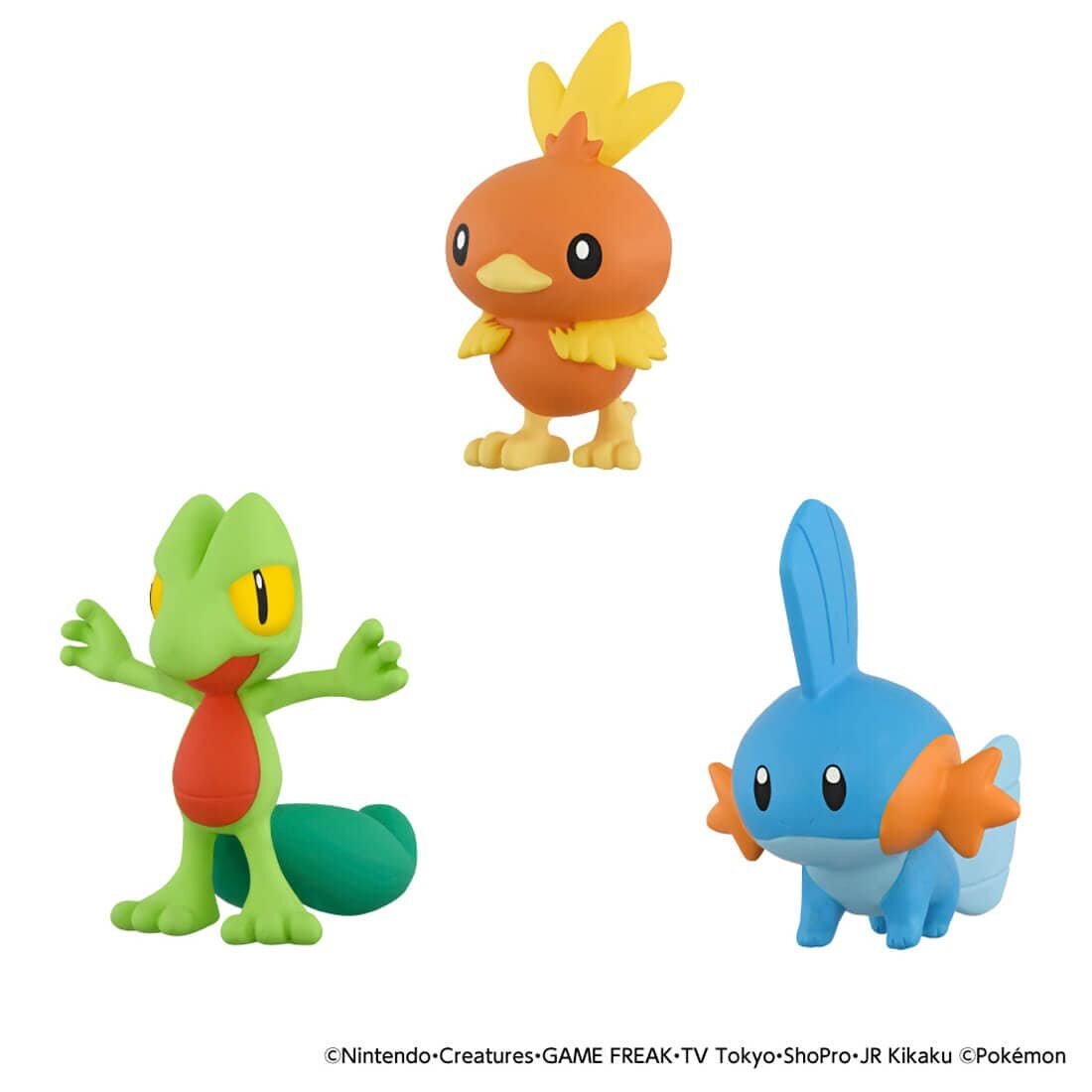 Takara Tomy 寶可夢 Pokemon 30週年 Moncolle 精靈模型組－豐緣地區