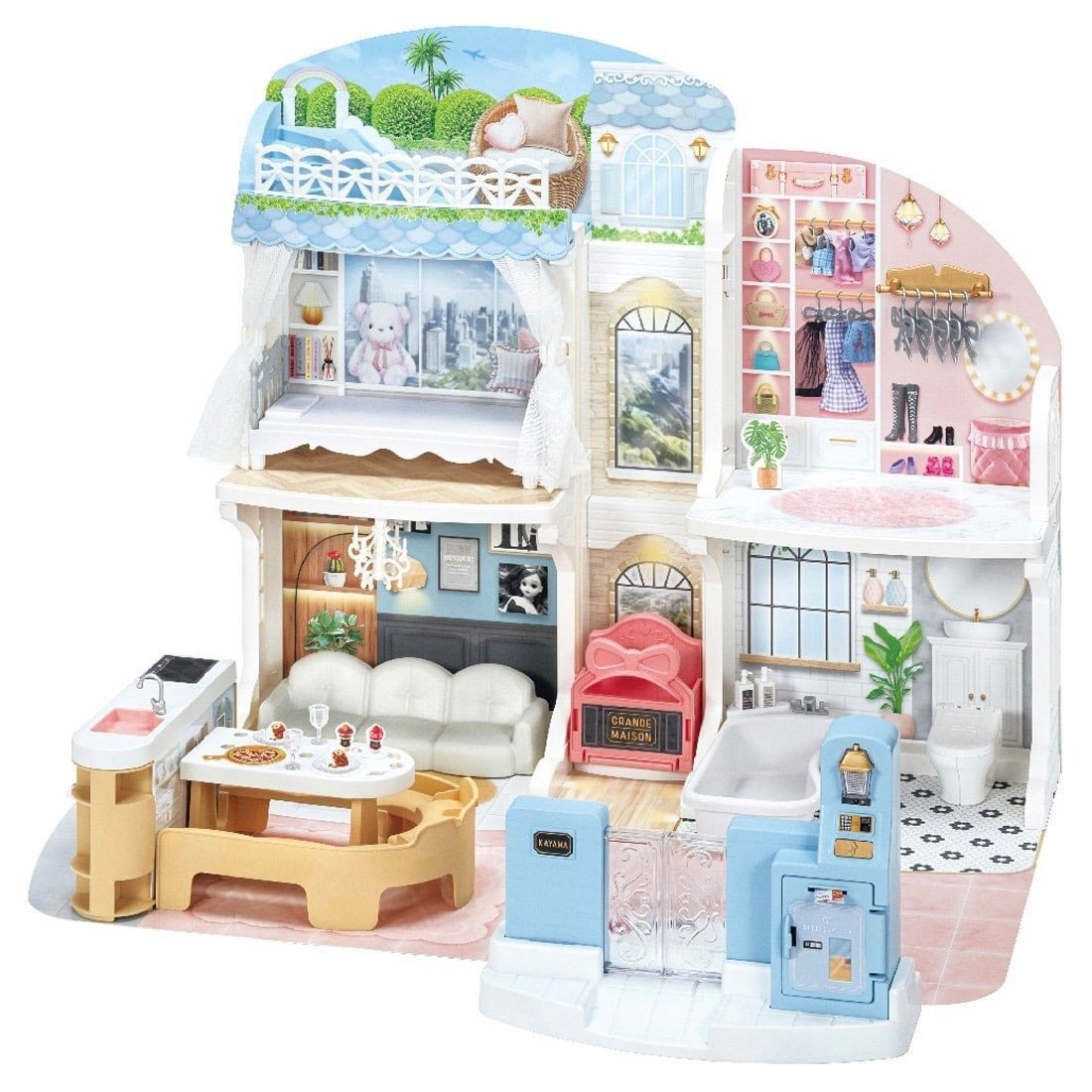 Takara Tomy Licca 夢幻豪華屋套裝 Grand Maison（莉卡公主屋）