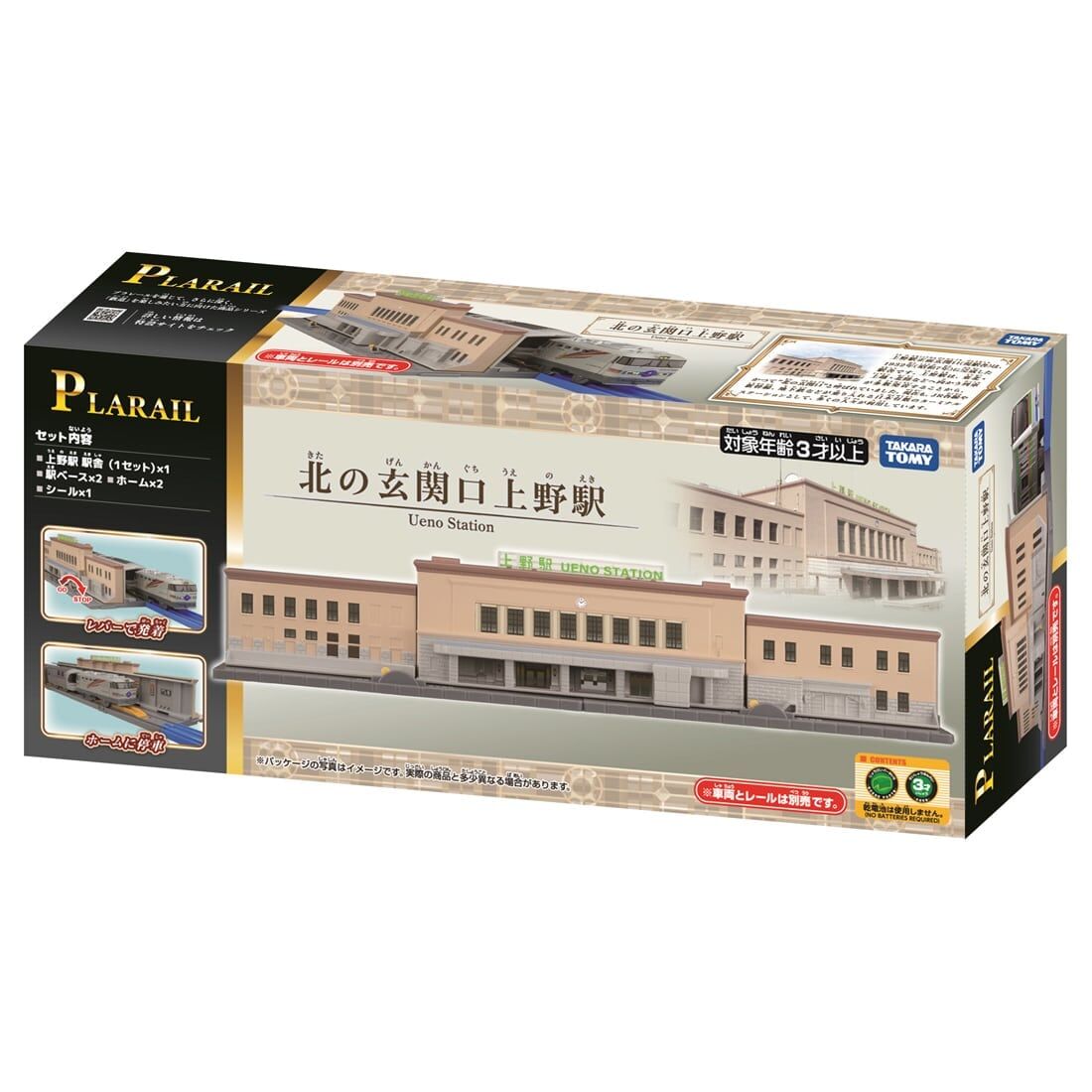 Takara Tomy Plarail Real Class 北之玄關 上野站（Gateway to the North）