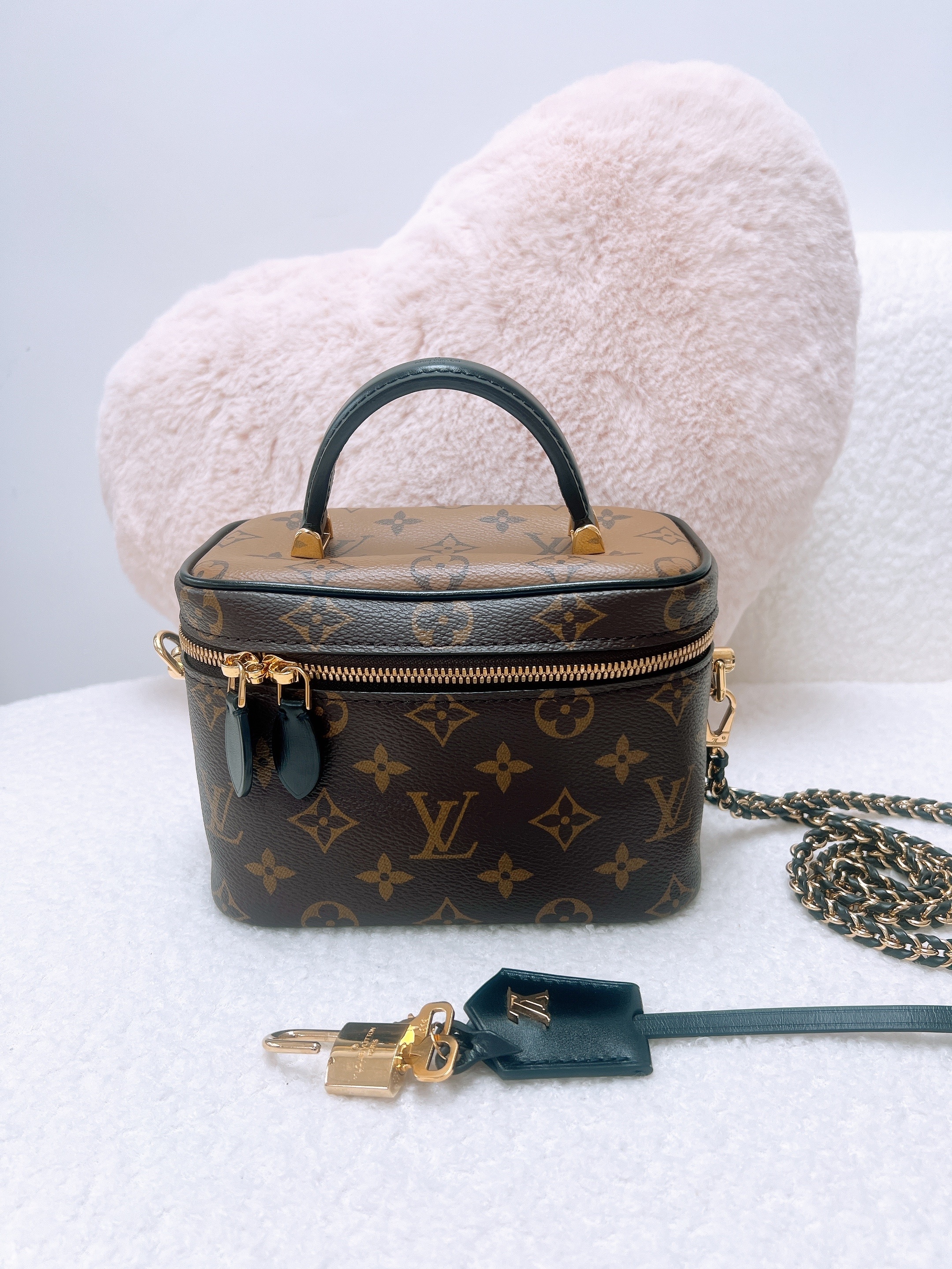 Lv vanity pm monogram reverse