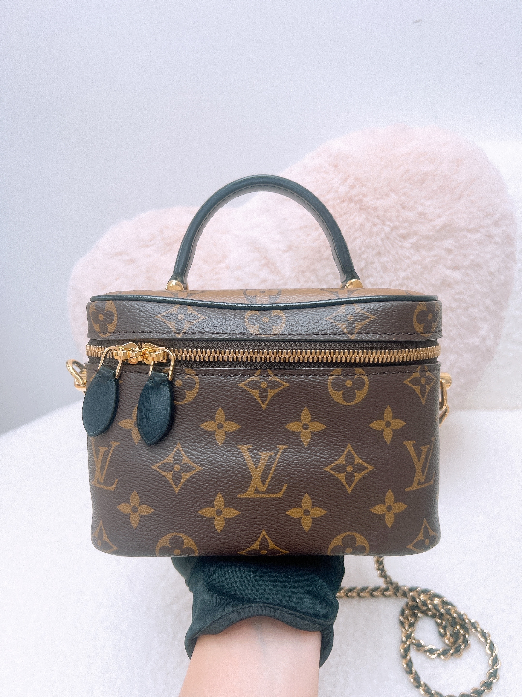 Lv vanity pm monogram reverse