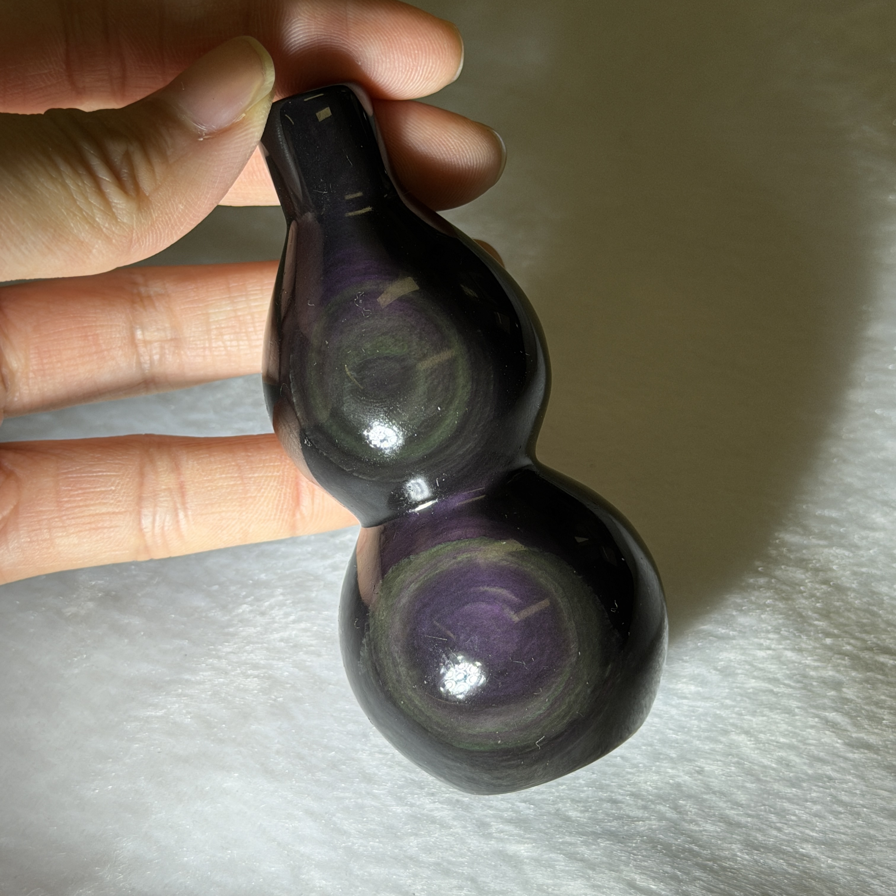 黑曜石葫蘆 9cm RBB1824