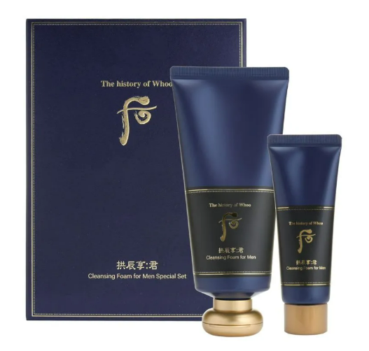 [K] BEAUTY THE WHOO - Gongjinhyang Foam Cleanser For Men Special Set , 8801051291131 (KBY17)