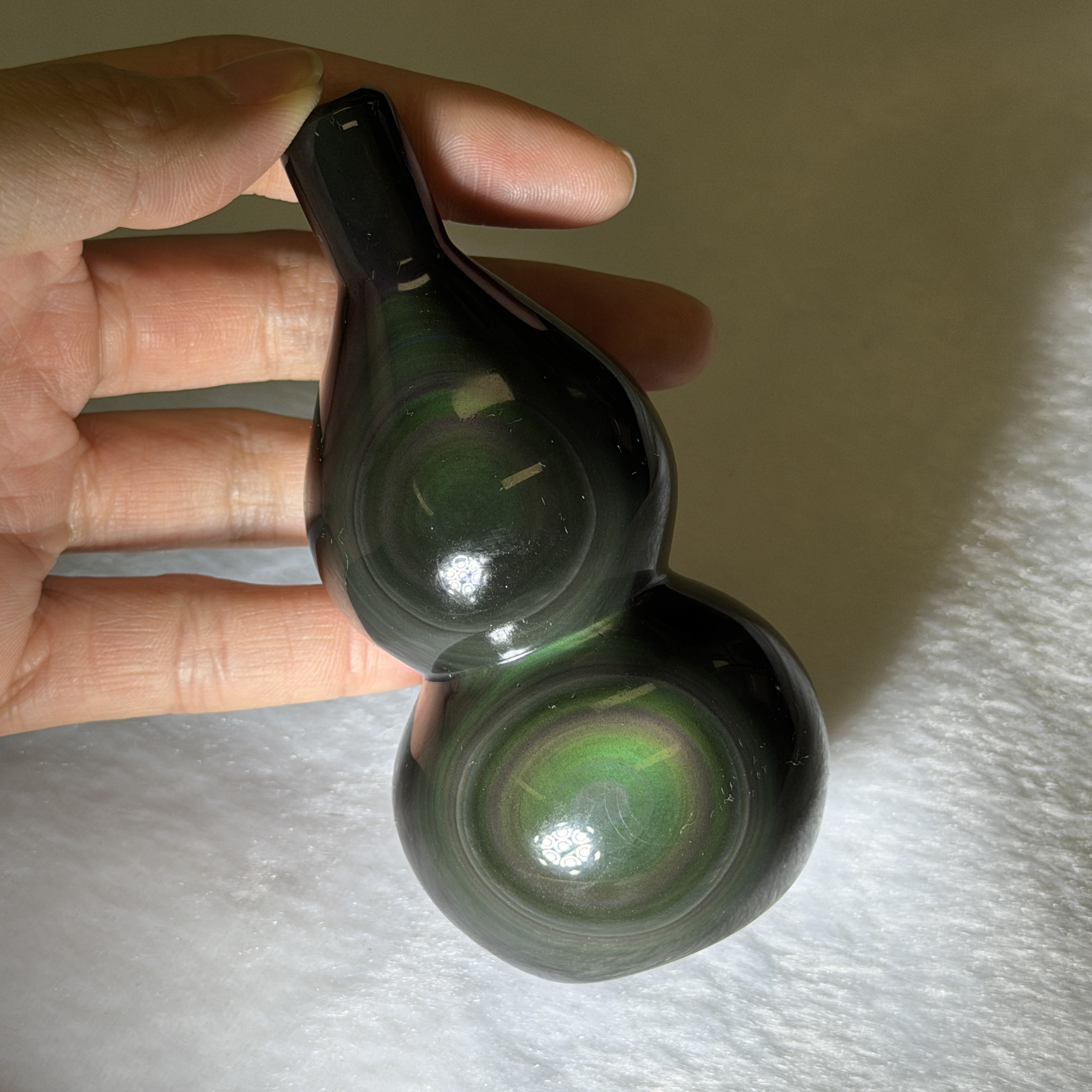 黑曜石葫蘆 10.3cm RBB1825