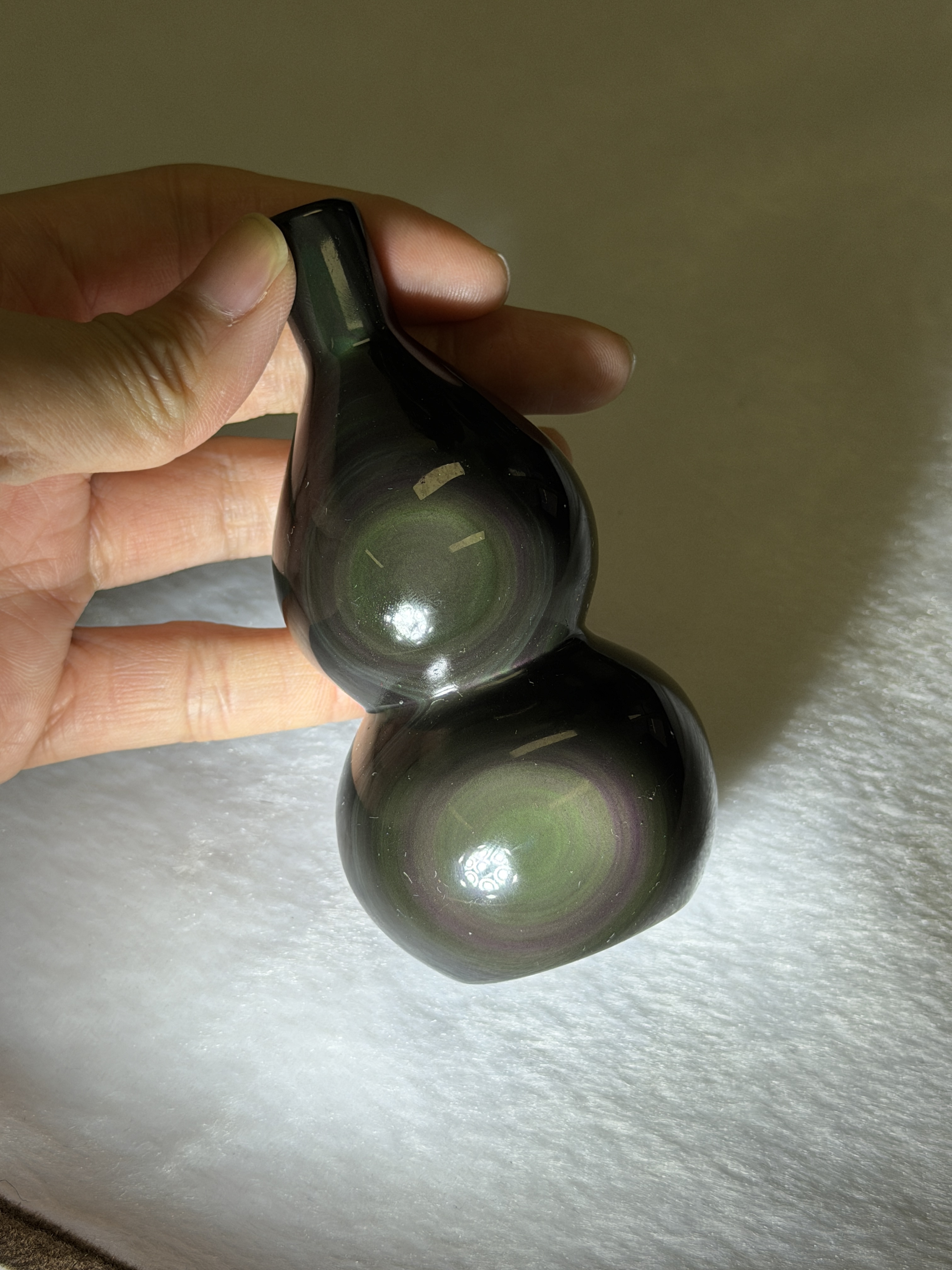 黑曜石葫蘆 10.3cm RBB1825