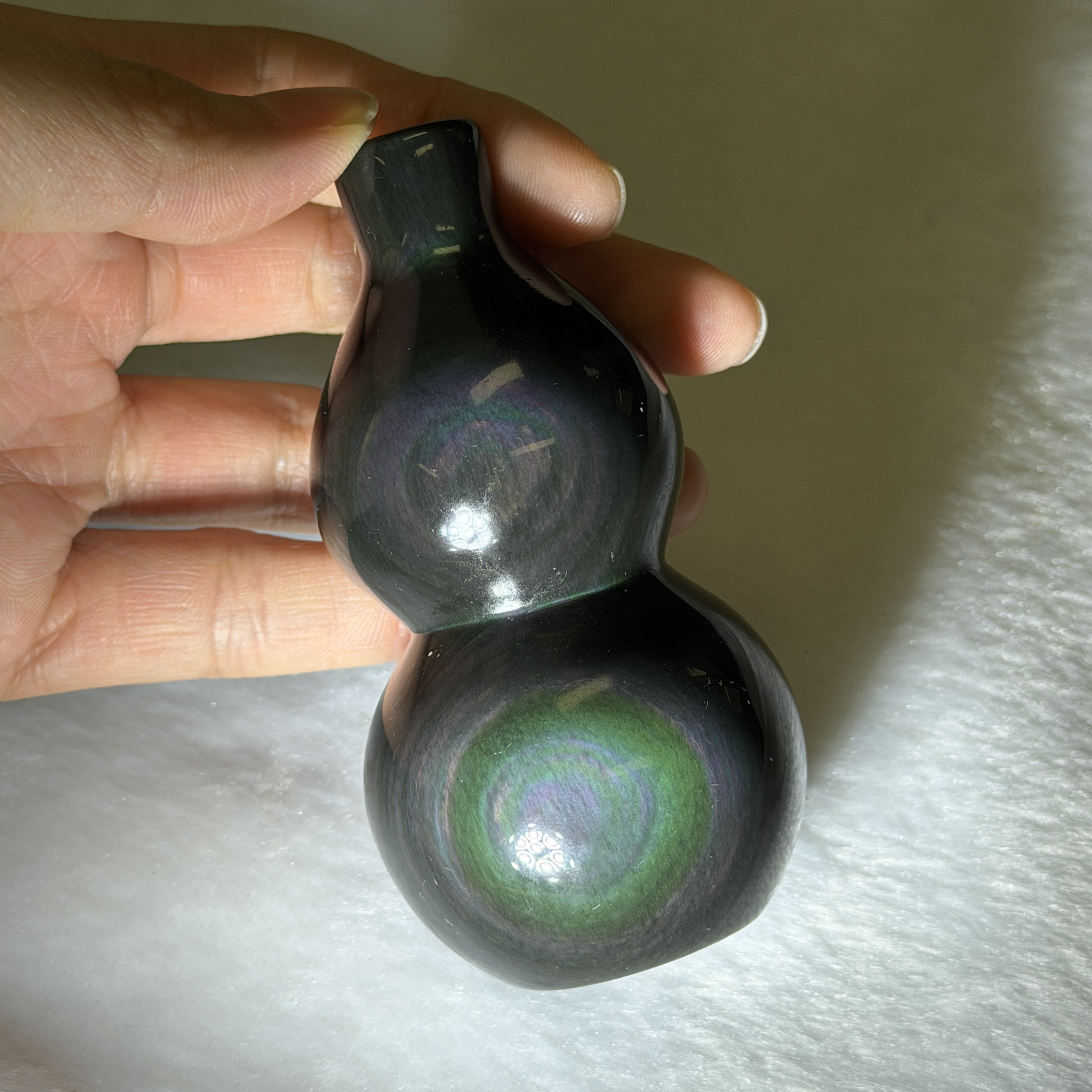 黑曜石葫蘆 9cm RBB1826