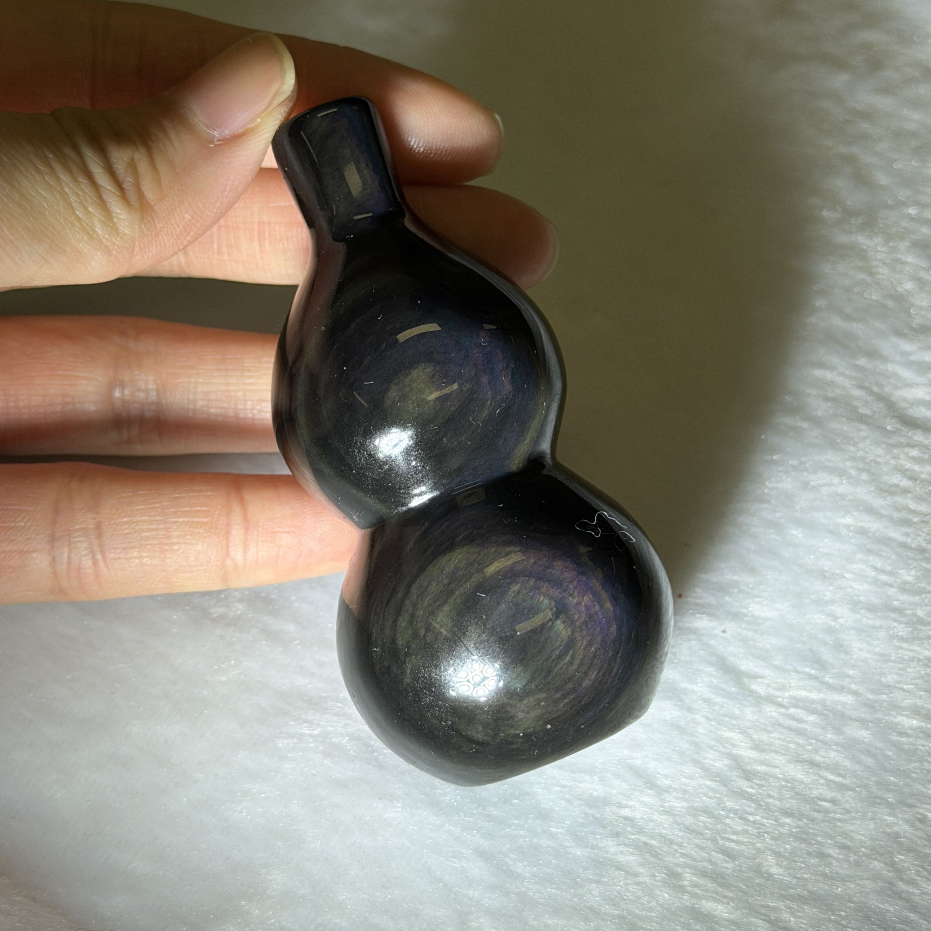 黑曜石葫蘆 7.8cm RBB1827