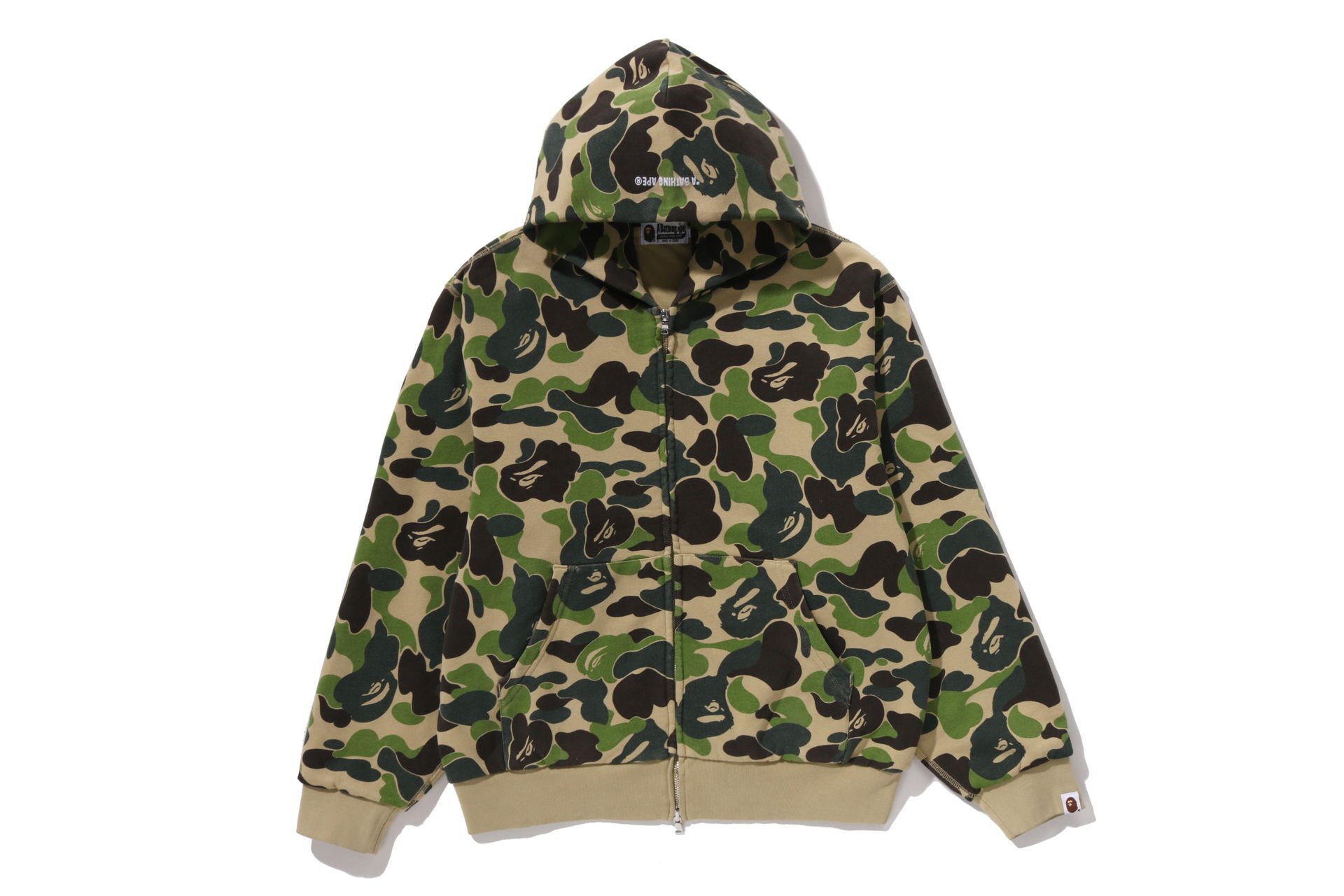 【BAPE男生】0314 發售 HEAVY WASH CROPPED FIT ZIP HOODIE