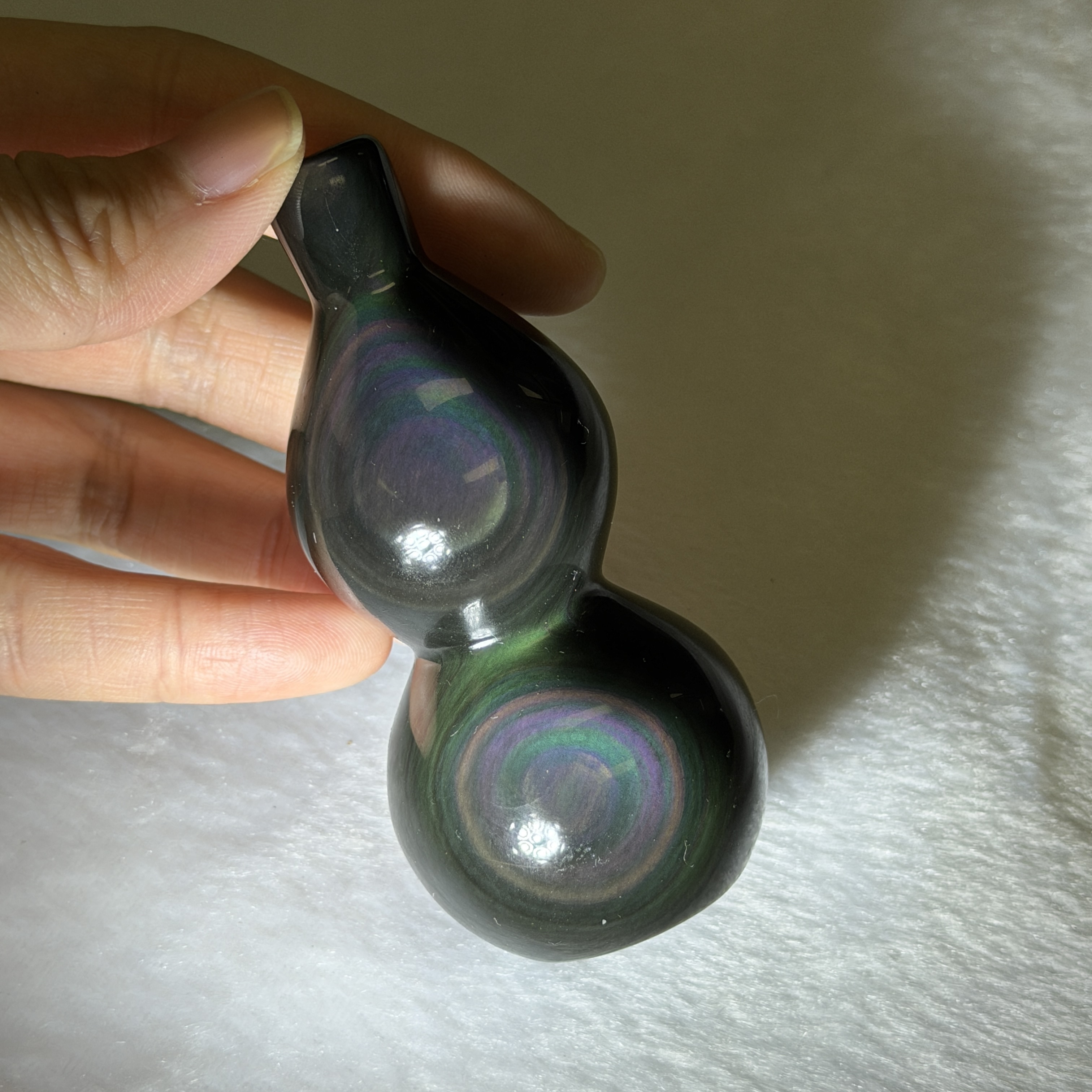 黑曜石葫蘆 8.7cm RBB1828