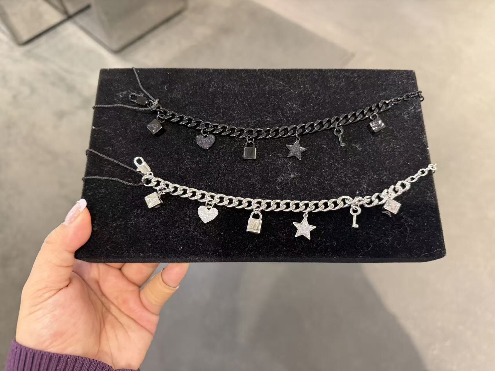 【直播】Marc Jacobs LX031273 鎖頭心心手鏈