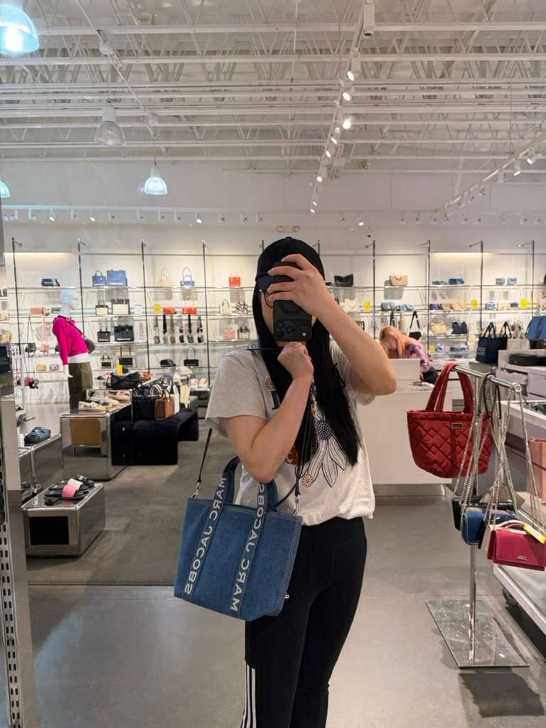 【直播】Marc Jacobs H030703 牛仔托特包