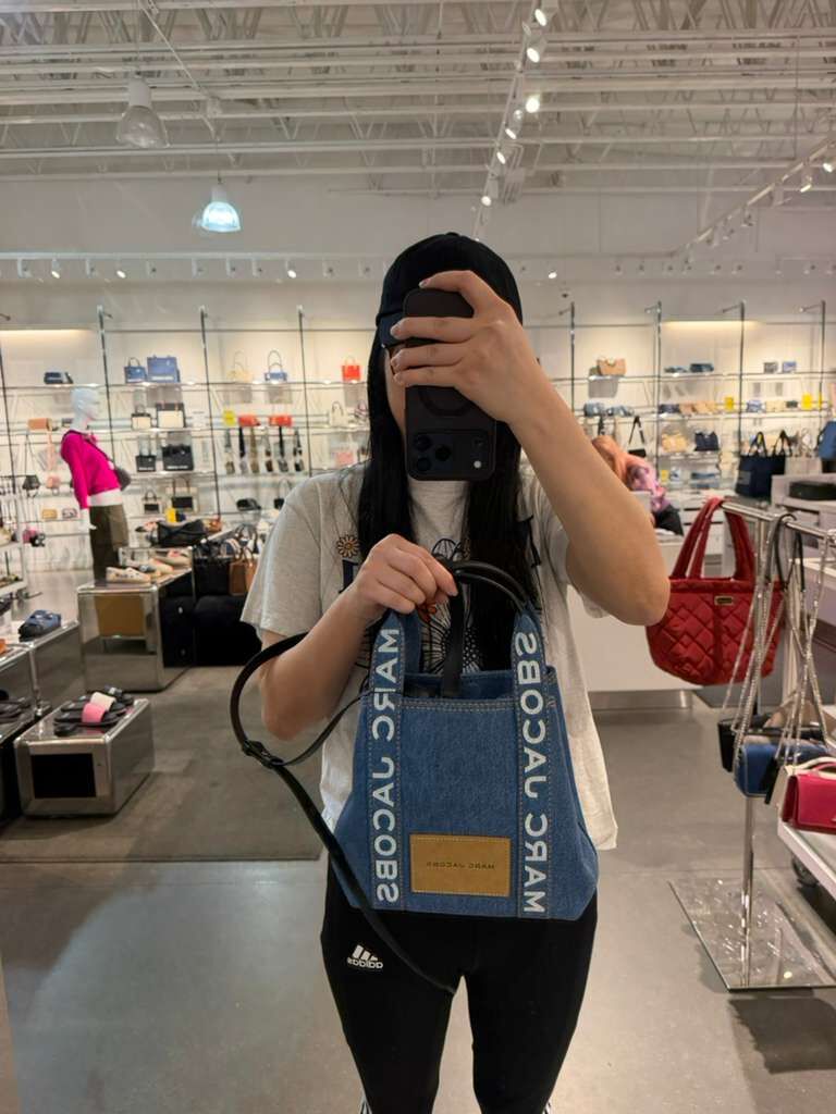 【直播】Marc Jacobs H030703 牛仔托特包