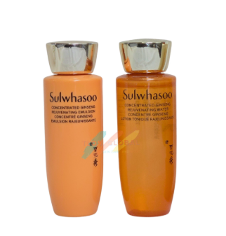 [K] BEAUTY SULWHASOO Concentrated Ginseng Renewing Water 25ml + Emulsion 25ml, KBY35 (KBY35)