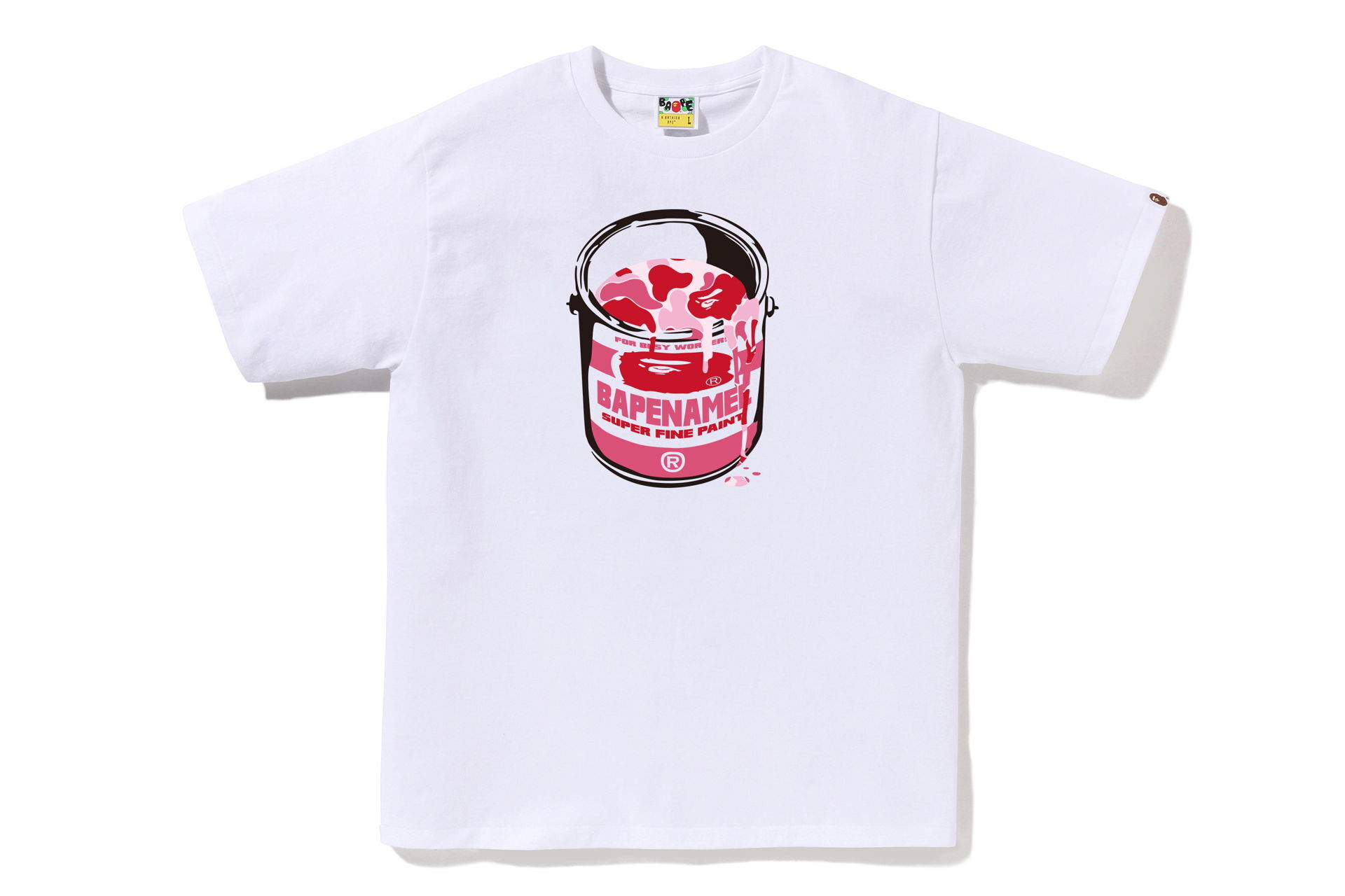 【BAPE男生】0314 發售 PAINT CAN TEE