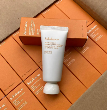 [K] BEAUTY WHITE GINSENG RADIANCE REFINING MASK MASQUE ECLAT LISSANT AU GISENG BLANC 35ml, KBY41 (KBY41)