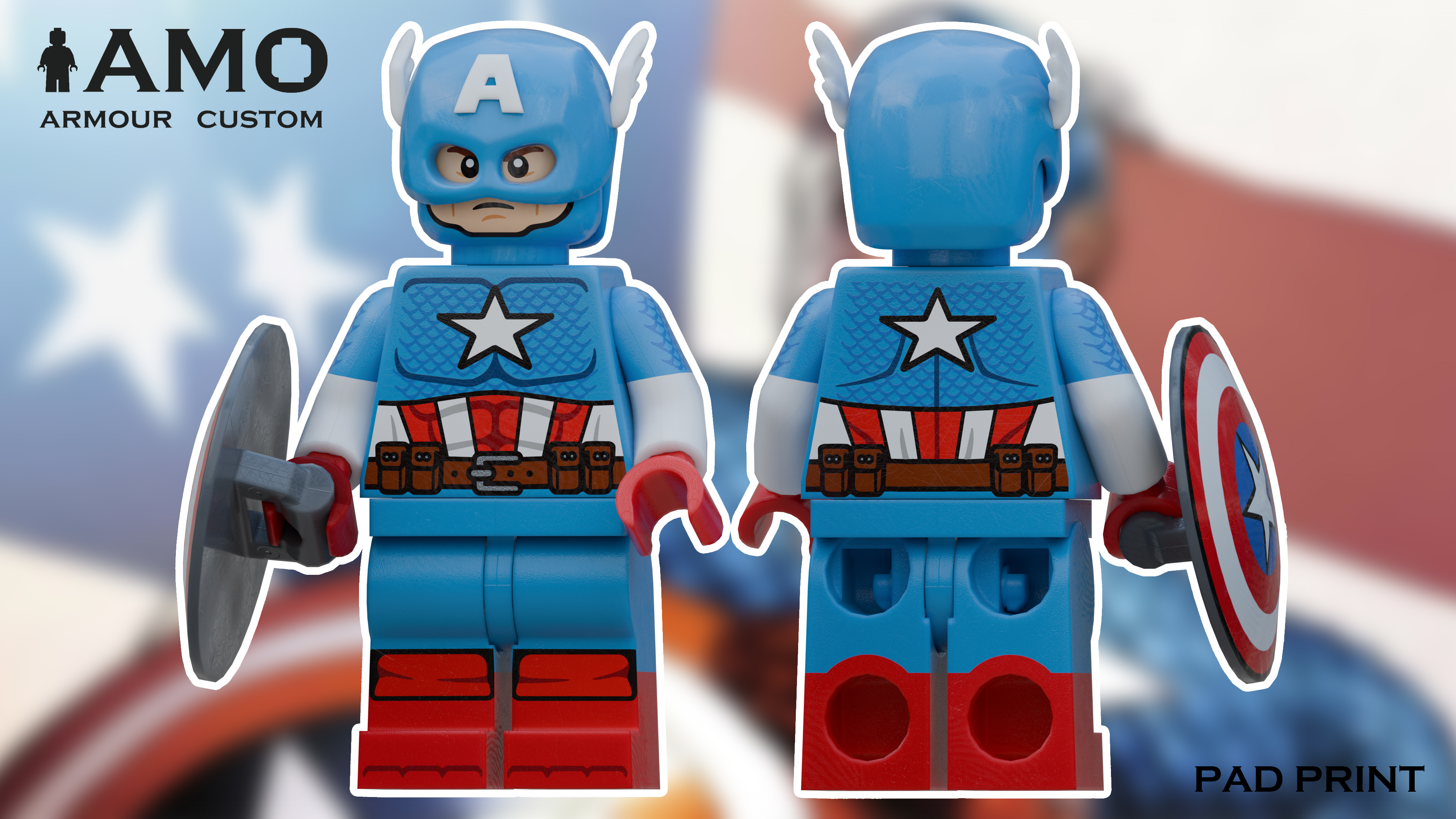 【預訂】【AMO】經典美國隊長