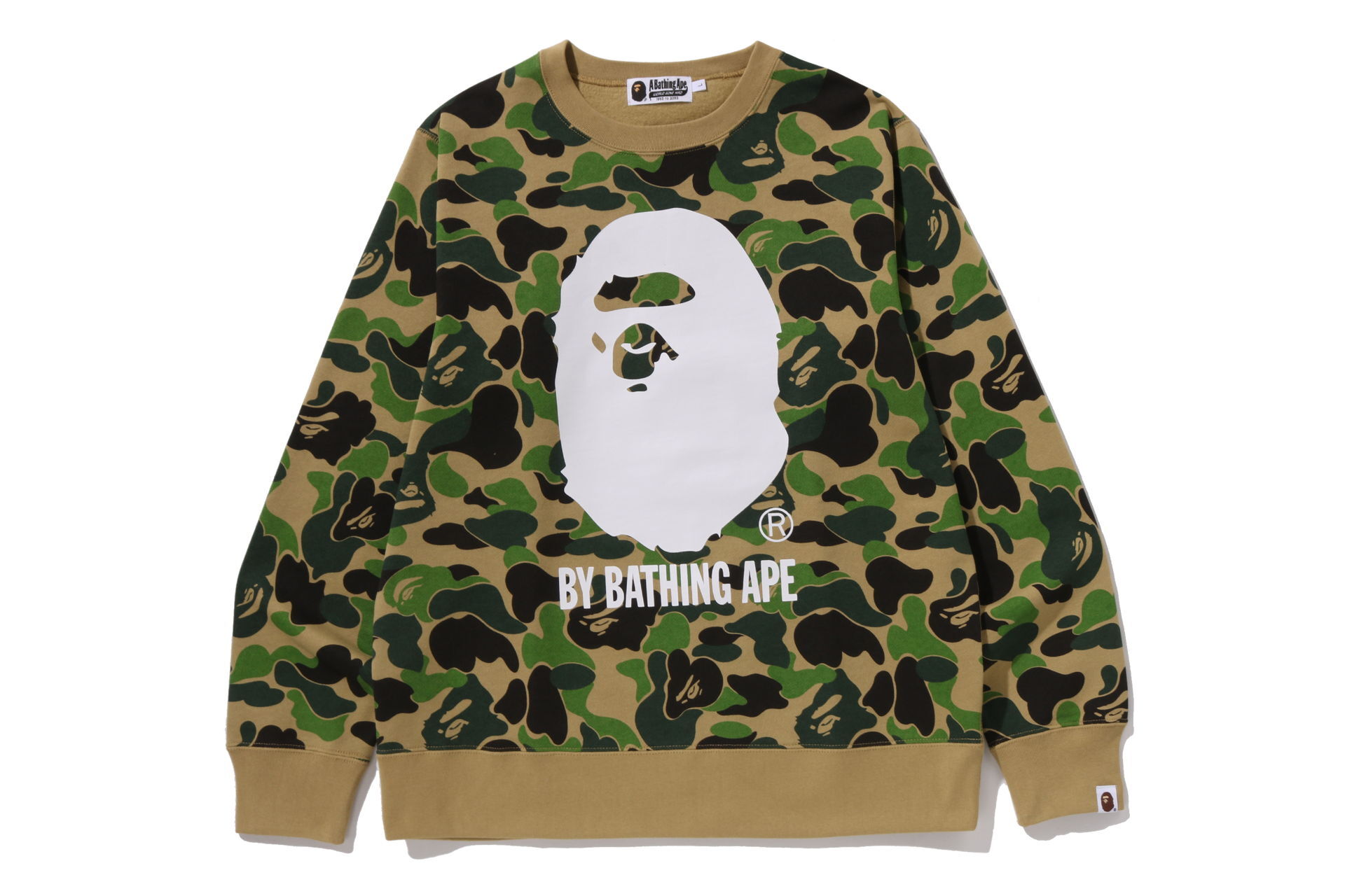 【BAPE男生】0314 發售BY BATHING APE CREWNECK SWEATSHIRT